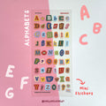 Alphabet Sticker Sheet