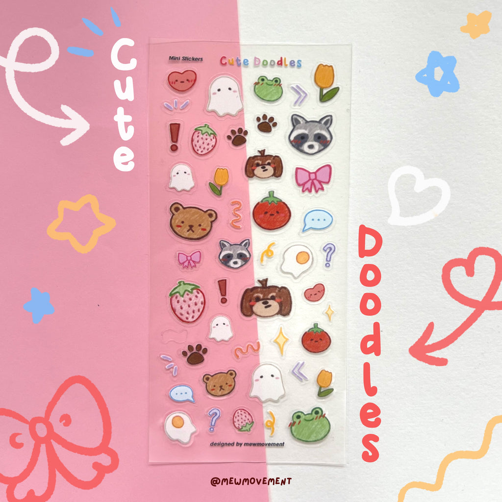 Doodle Sticker Sheet