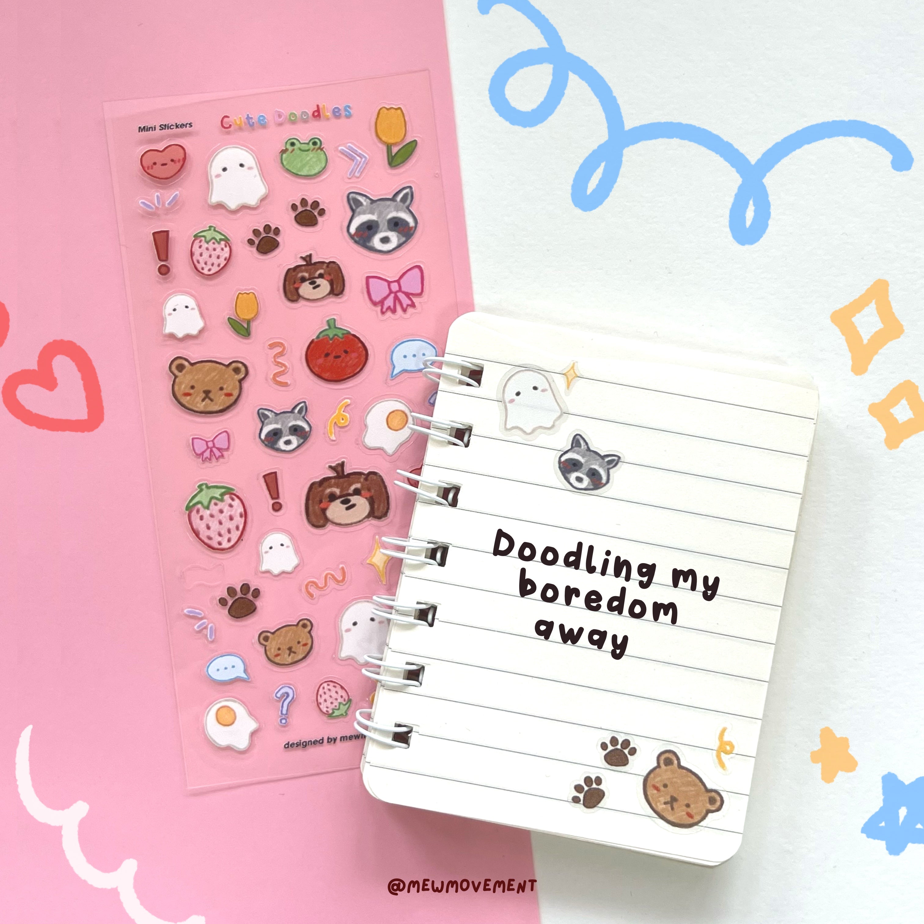 Doodle Sticker Sheet