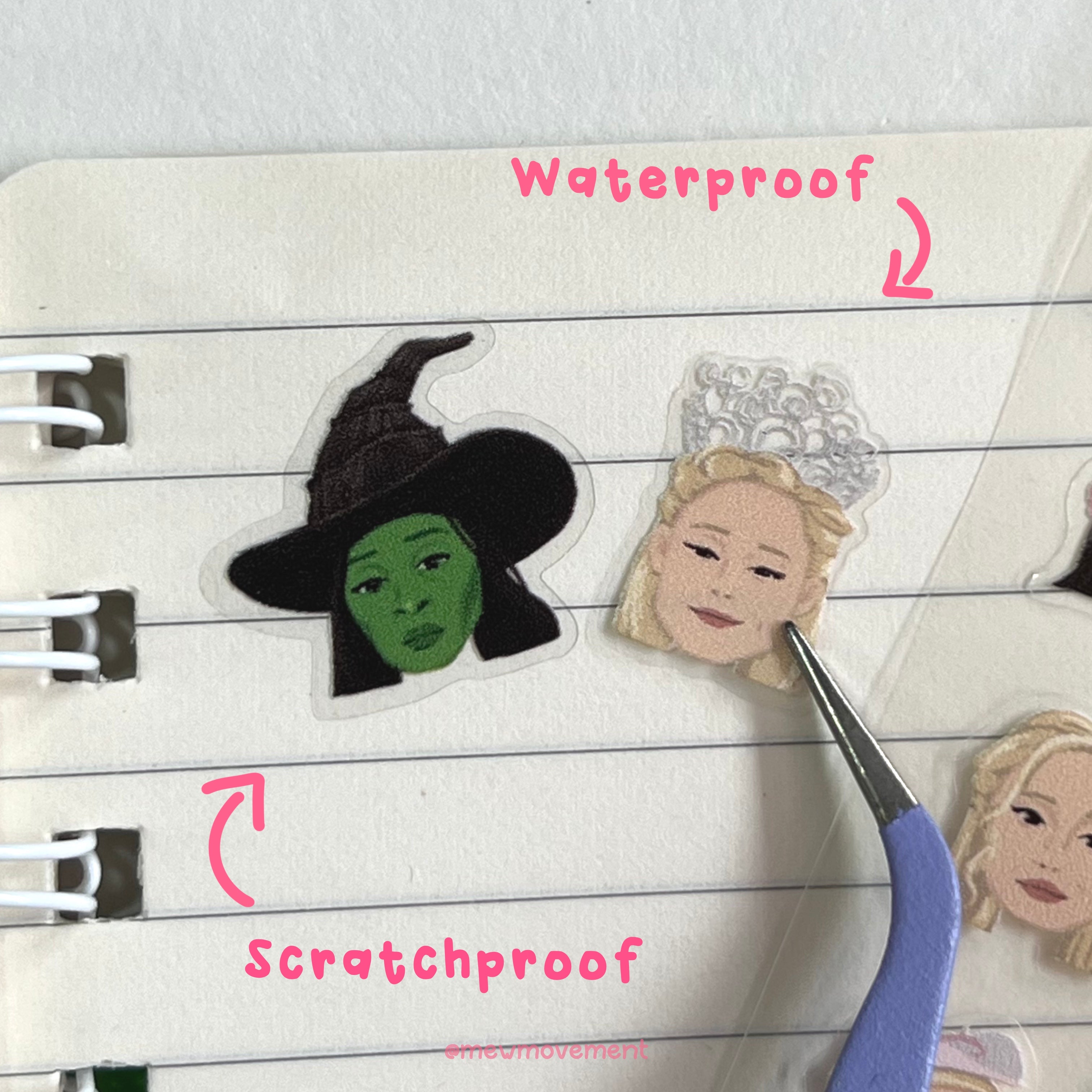 Wicked Emoji Sticker Sheet