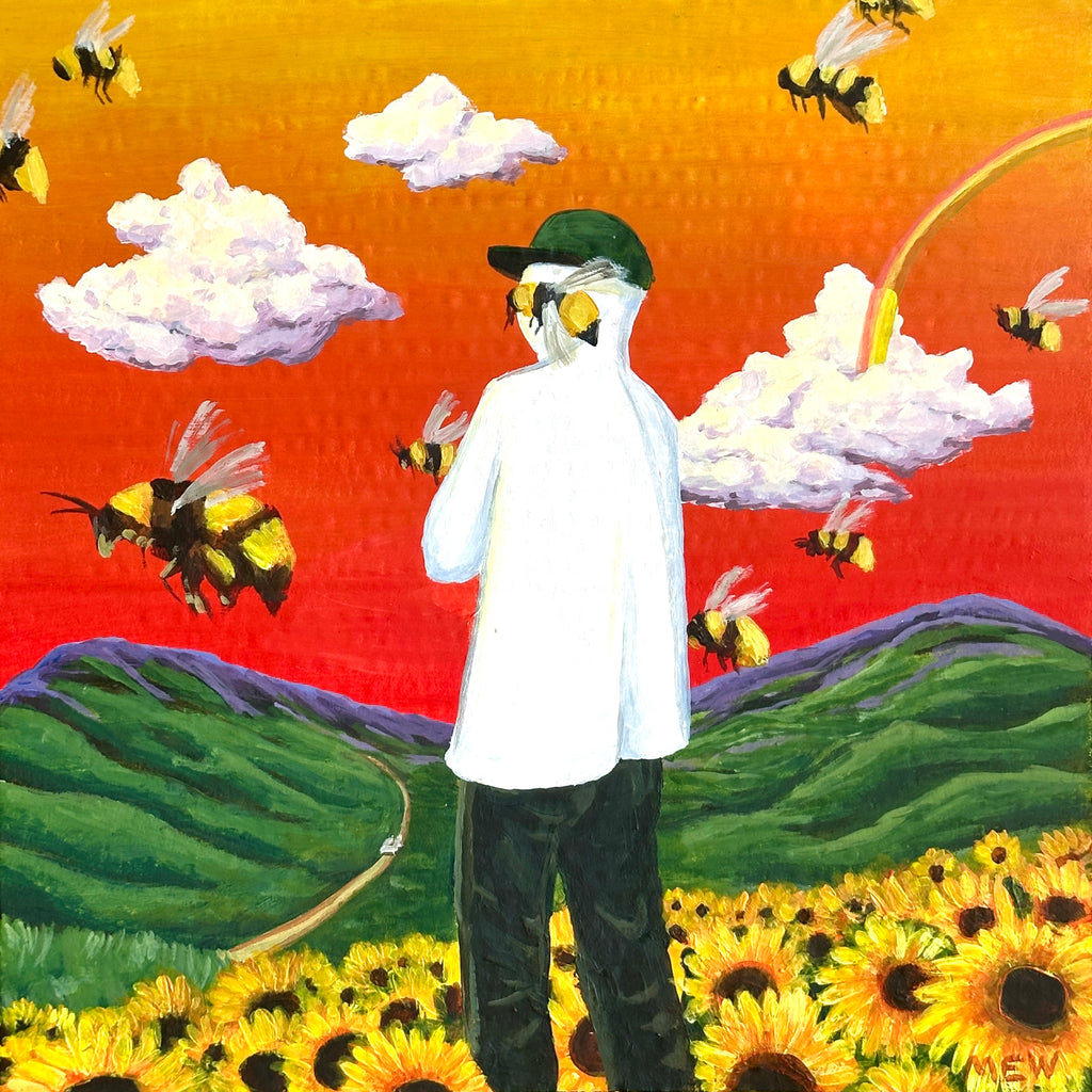 Flower Boy Vinyl Print