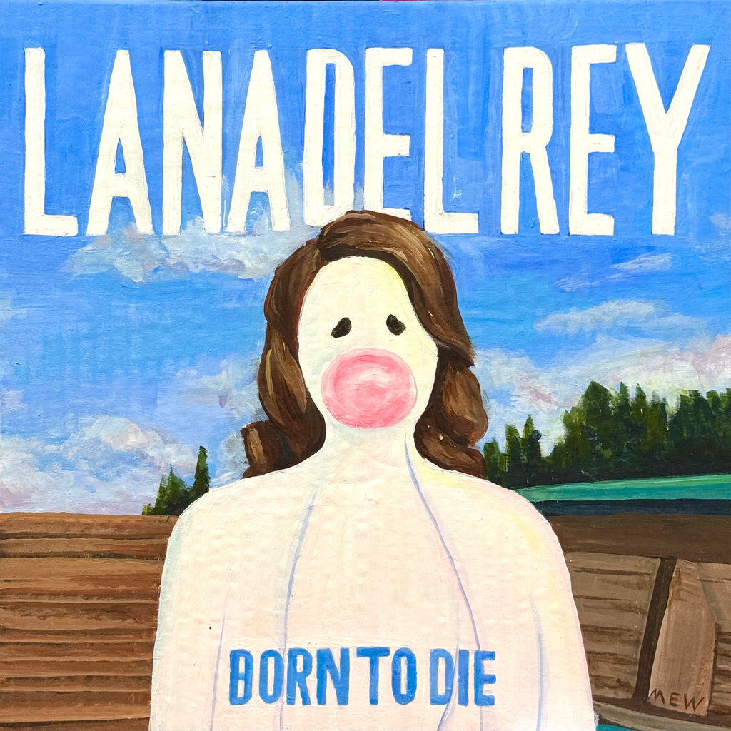 Born To Die Vinyl Print