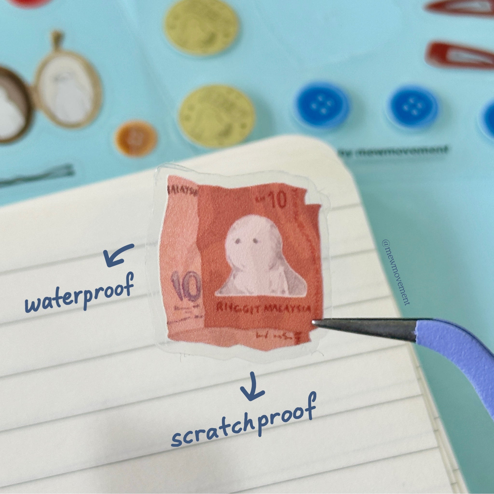 Lost In Laundry Sticker Sheet