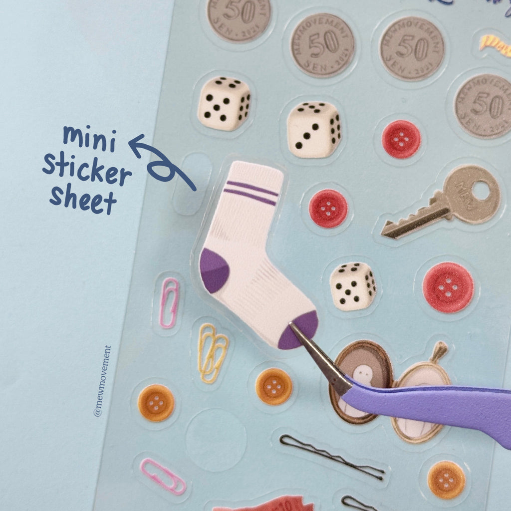 Lost In Laundry Sticker Sheet