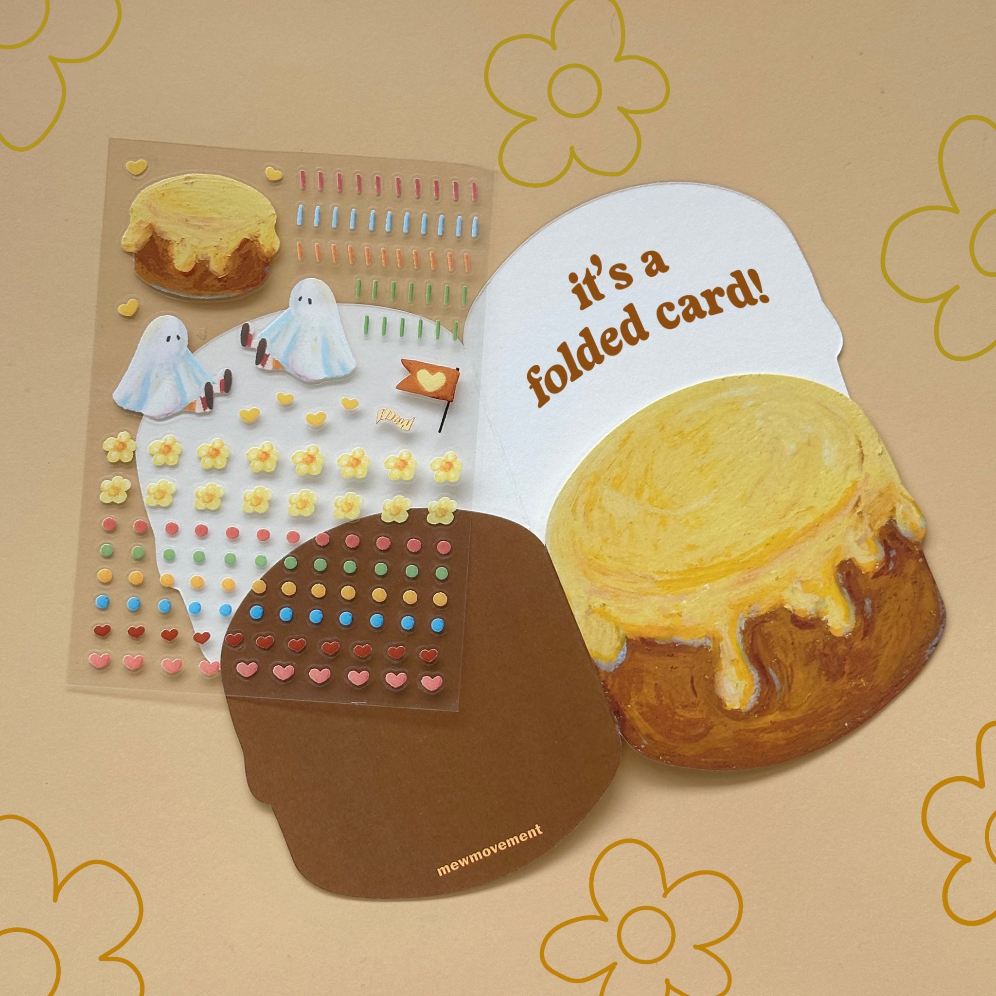 Yellow Cake Card