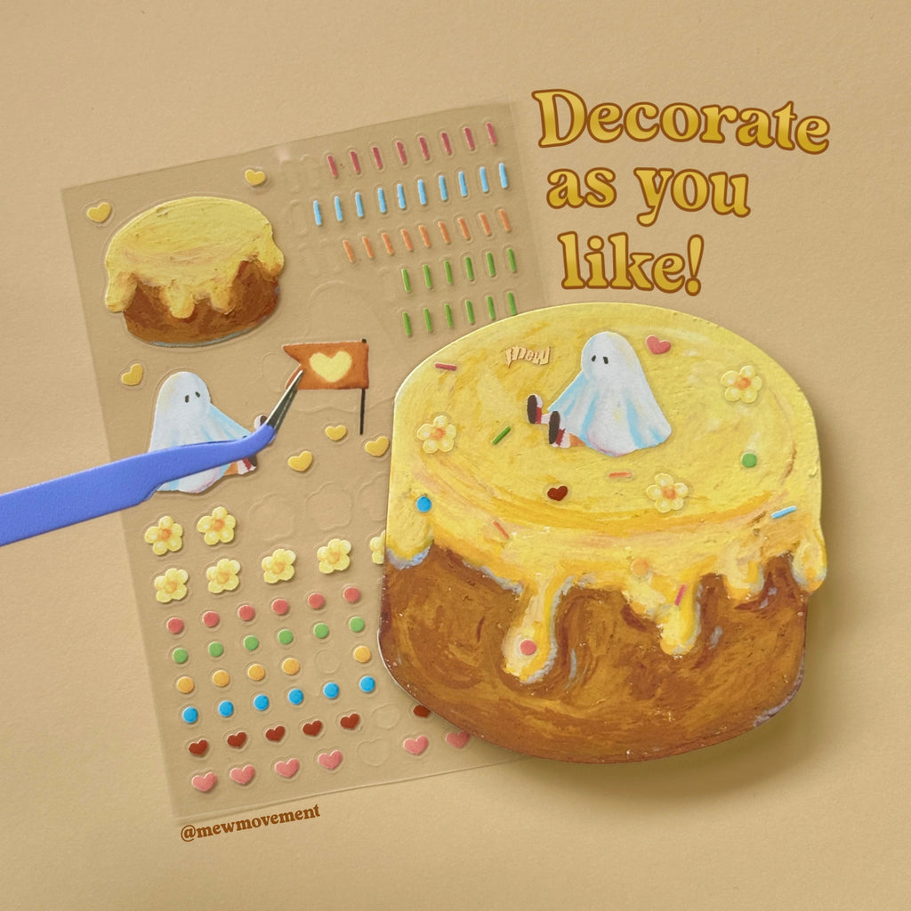 Yellow Cake Card