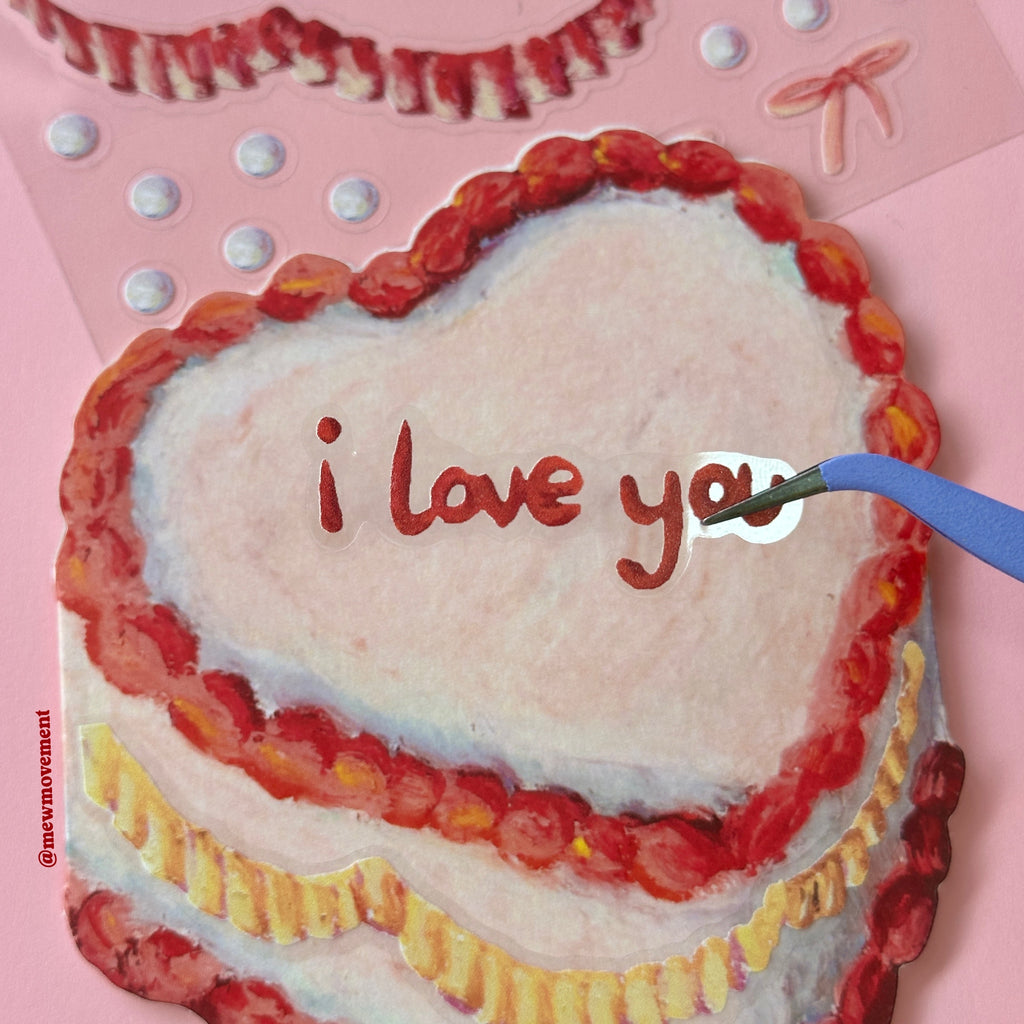 Pink Cake Card