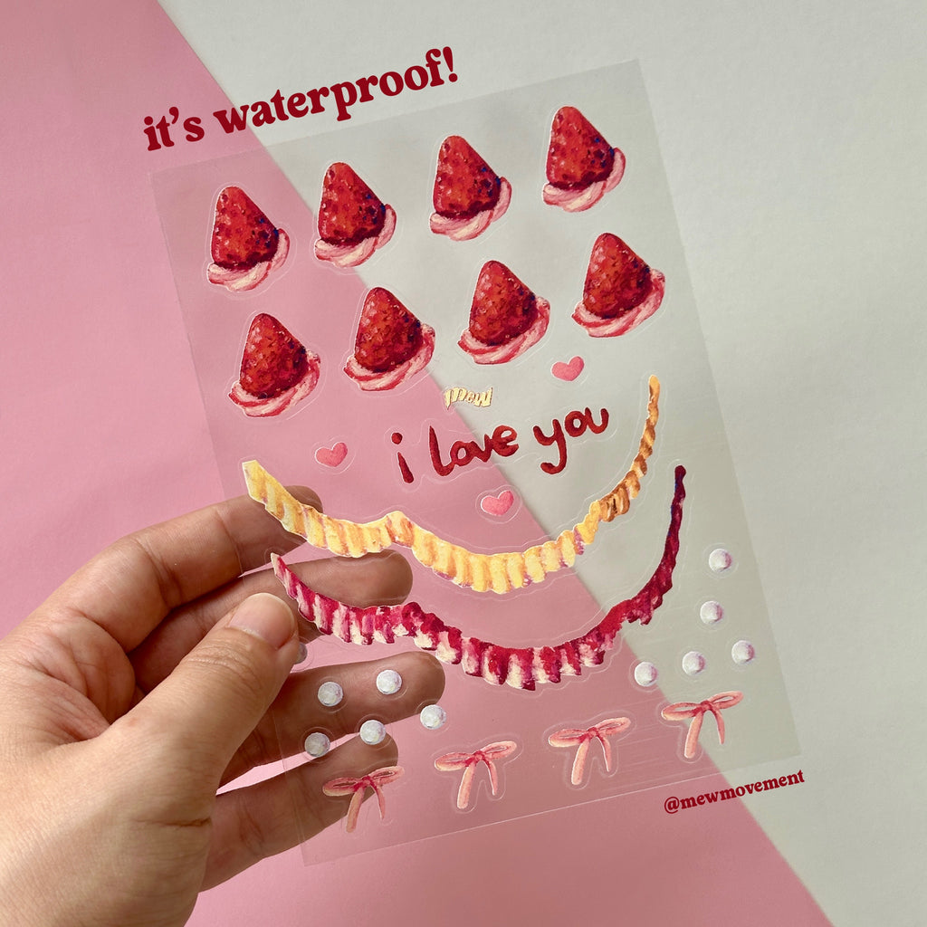 Pink Cake Card