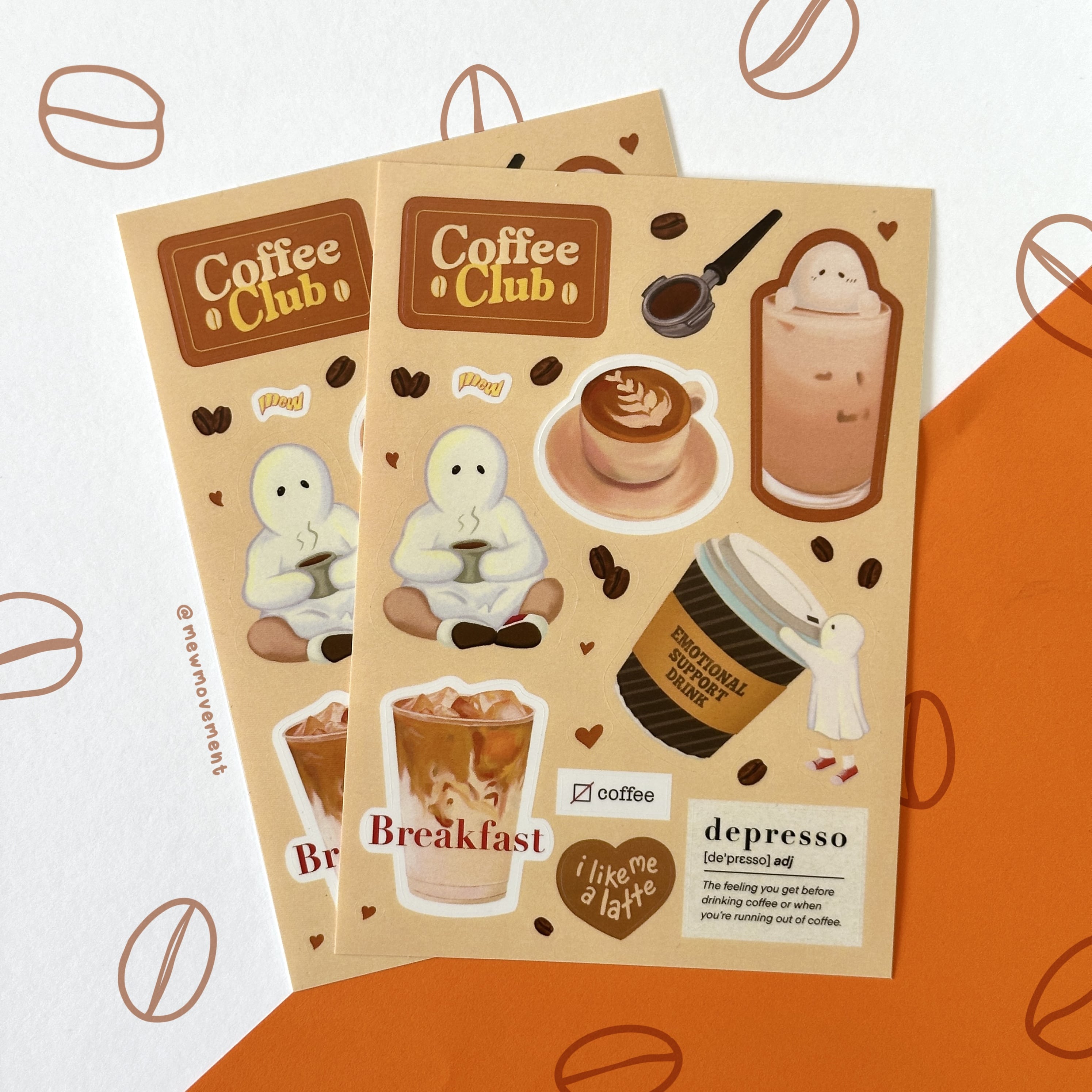 Coffee Sticker Sheet