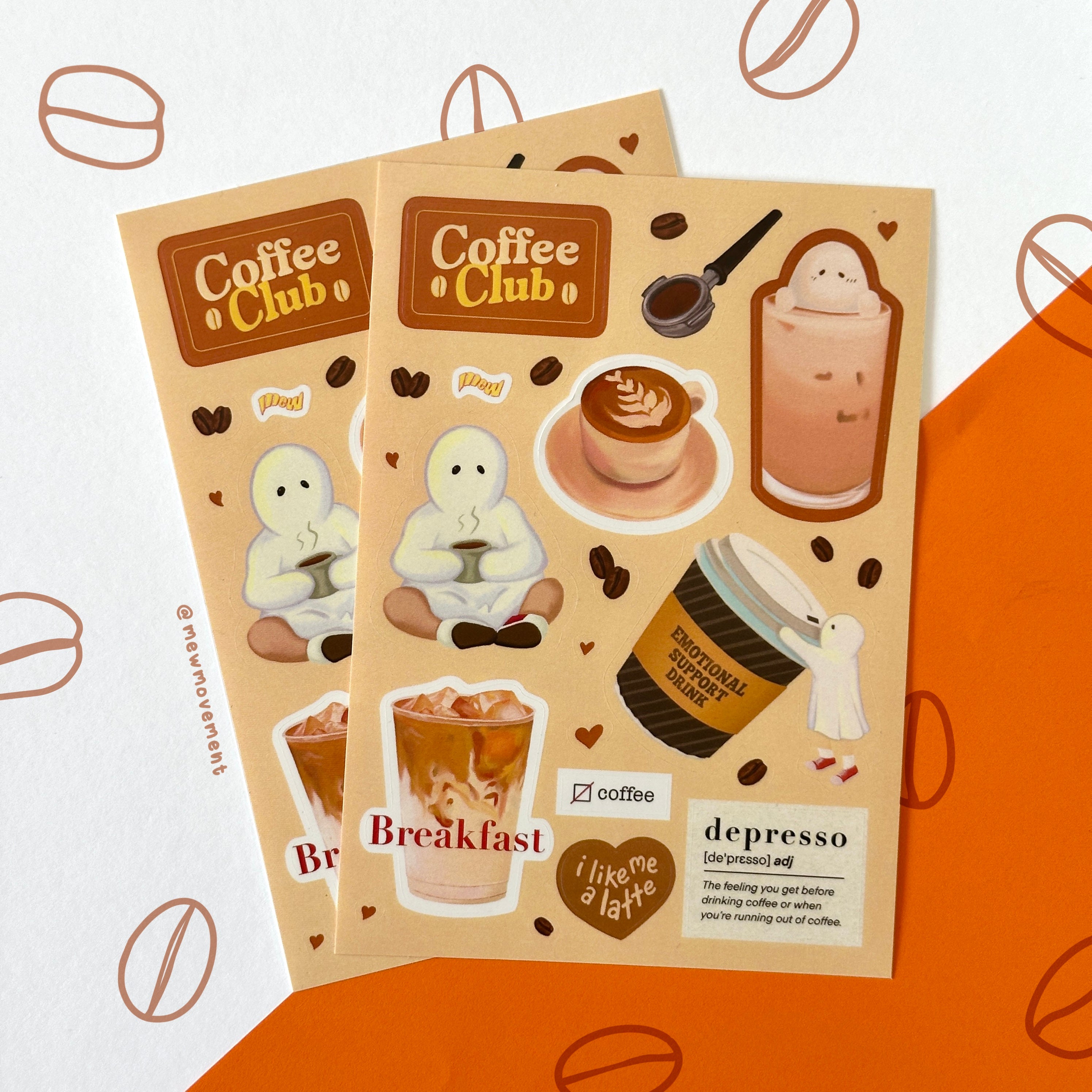 Coffee Sticker Sheet