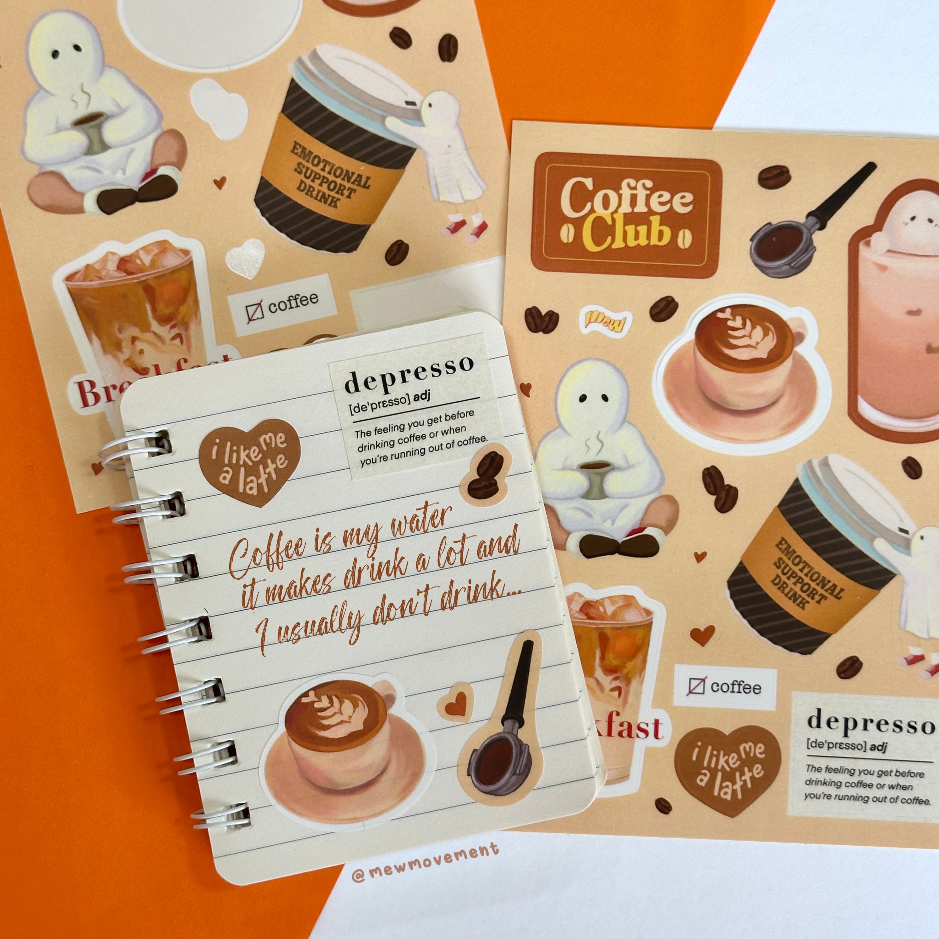 Coffee Sticker Sheet