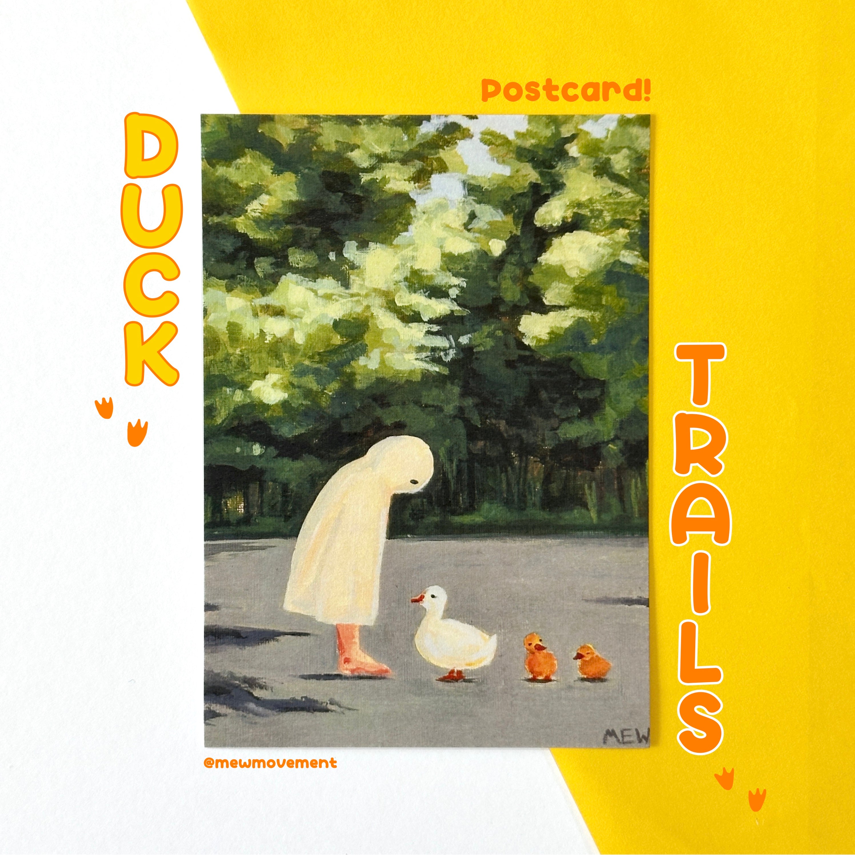 Duck Trails Postcard