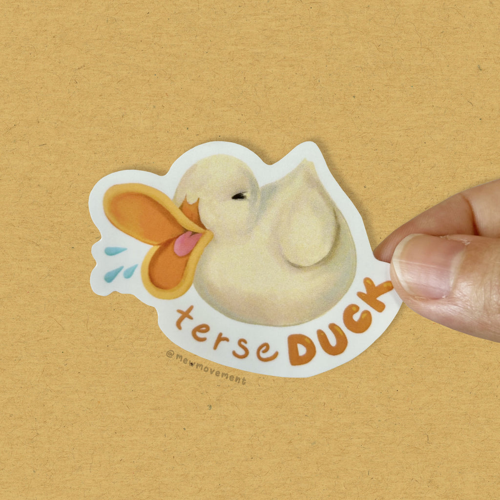TerseDUCK Sticker