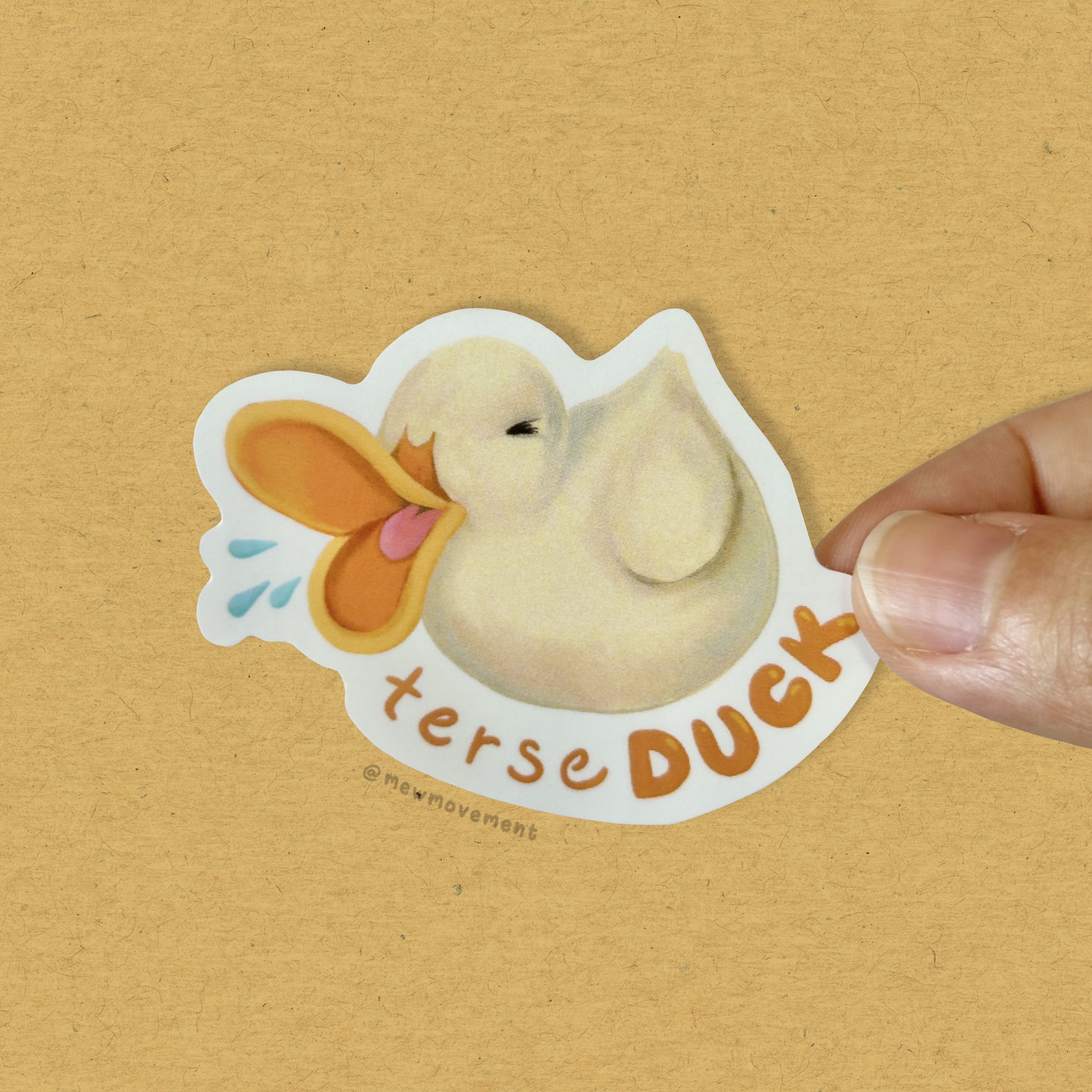 TerseDUCK Sticker