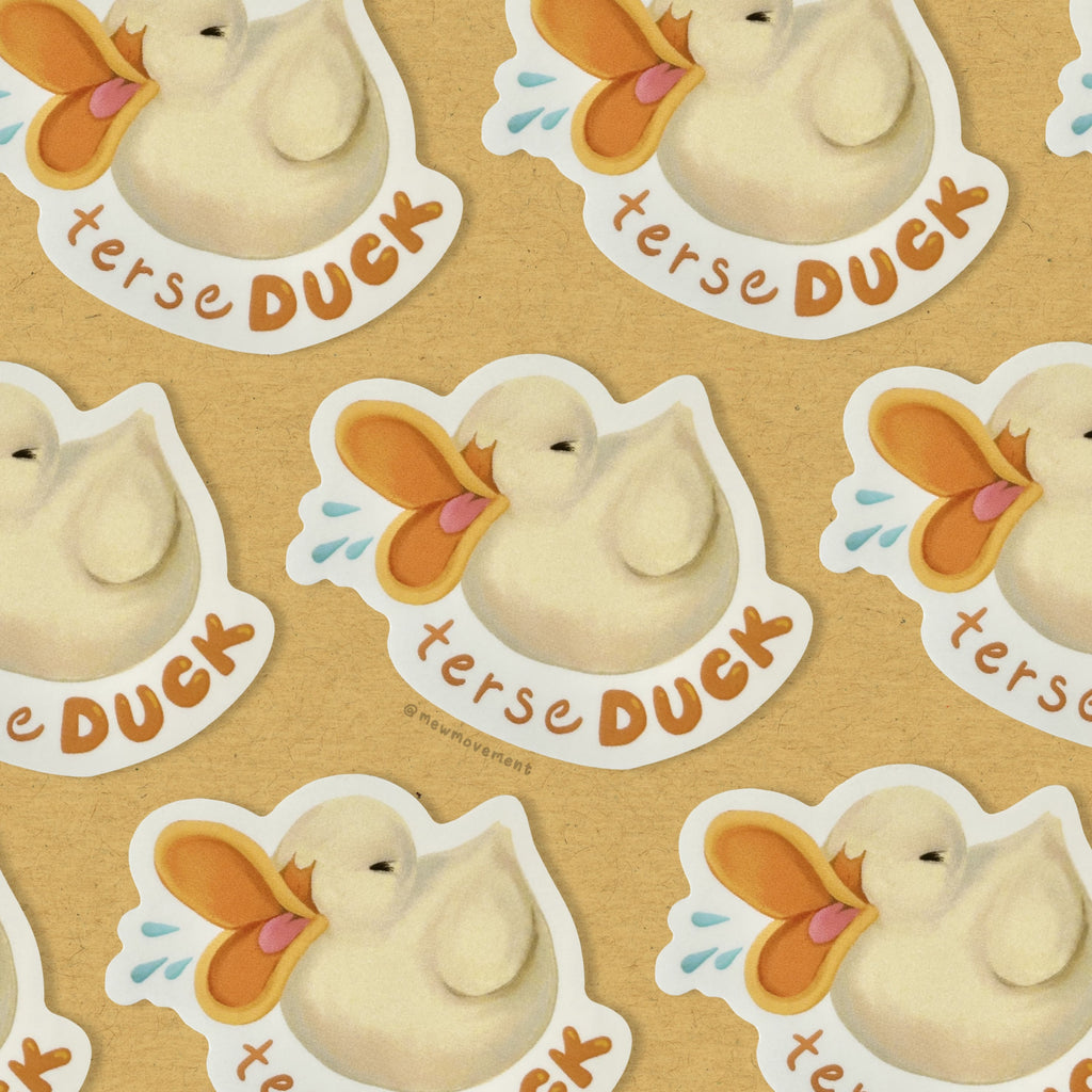 TerseDUCK Sticker