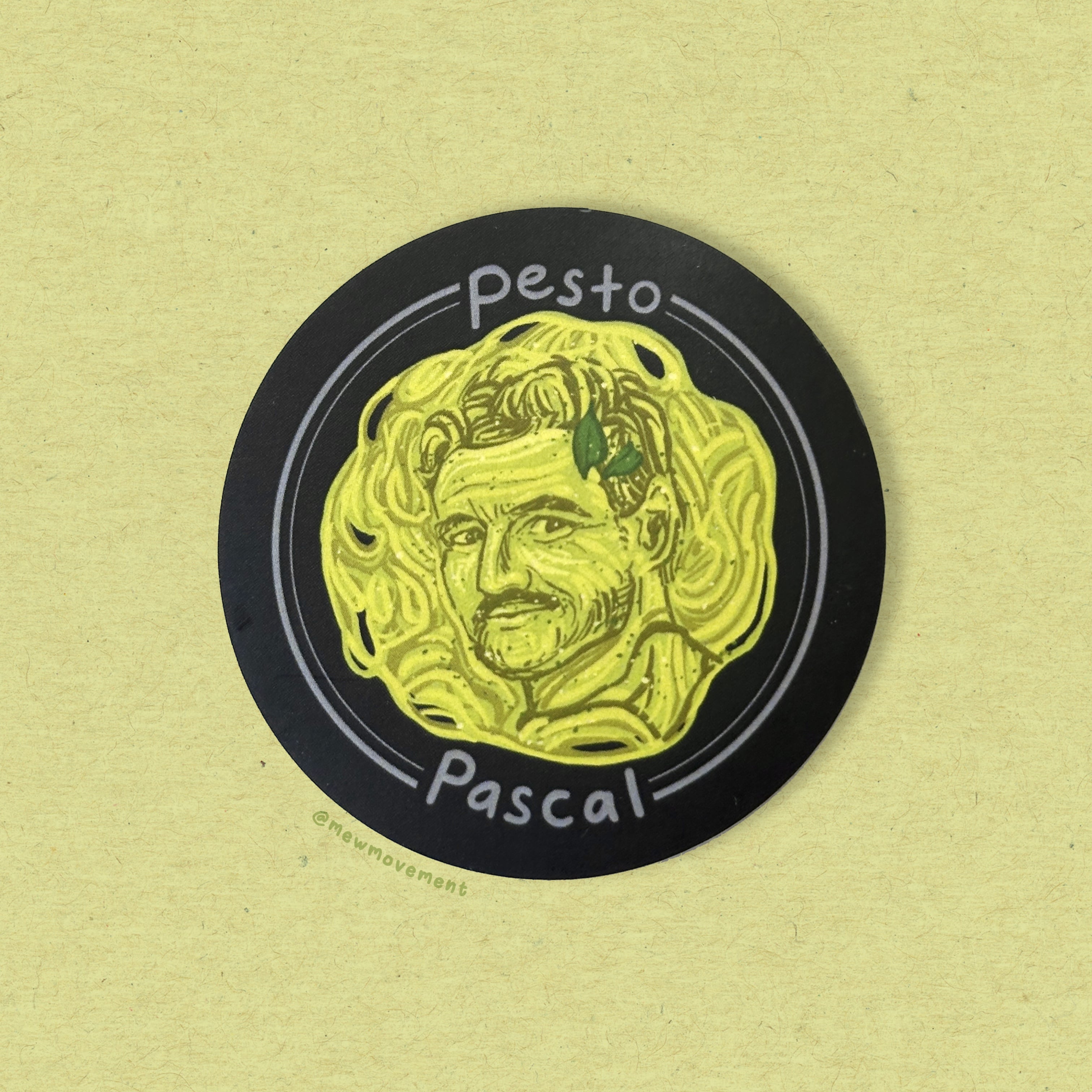 Pesto Pascal Sticker