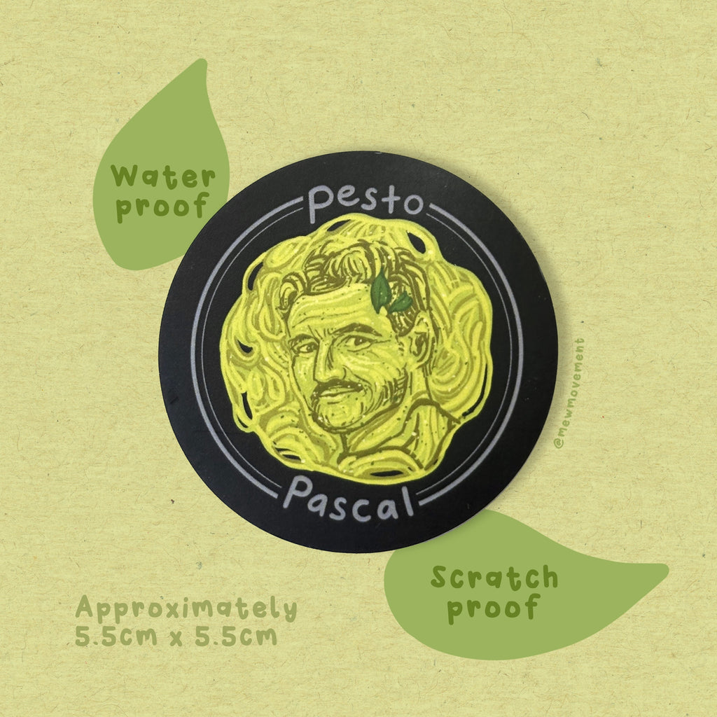 Pesto Pascal Sticker