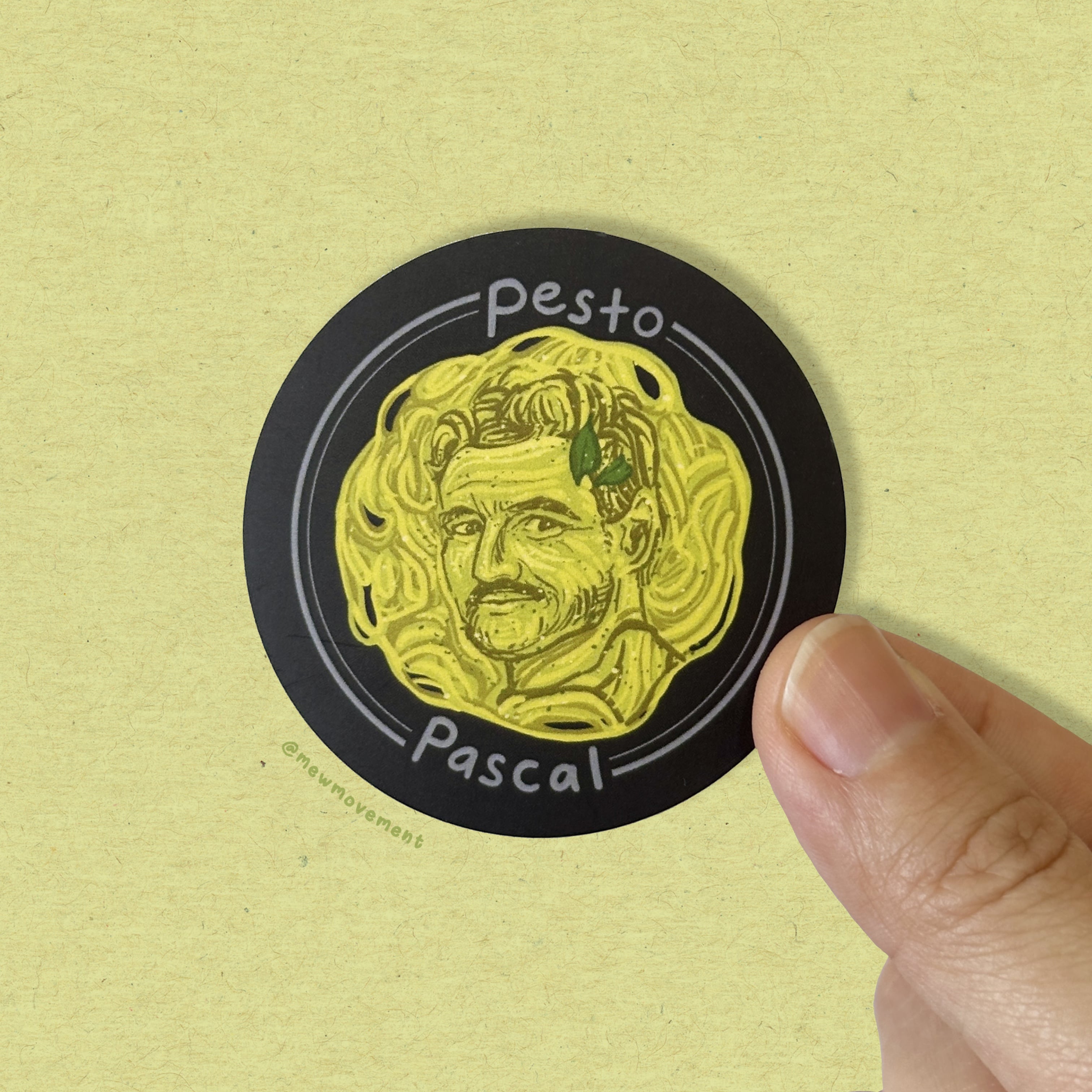 Pesto Pascal Sticker