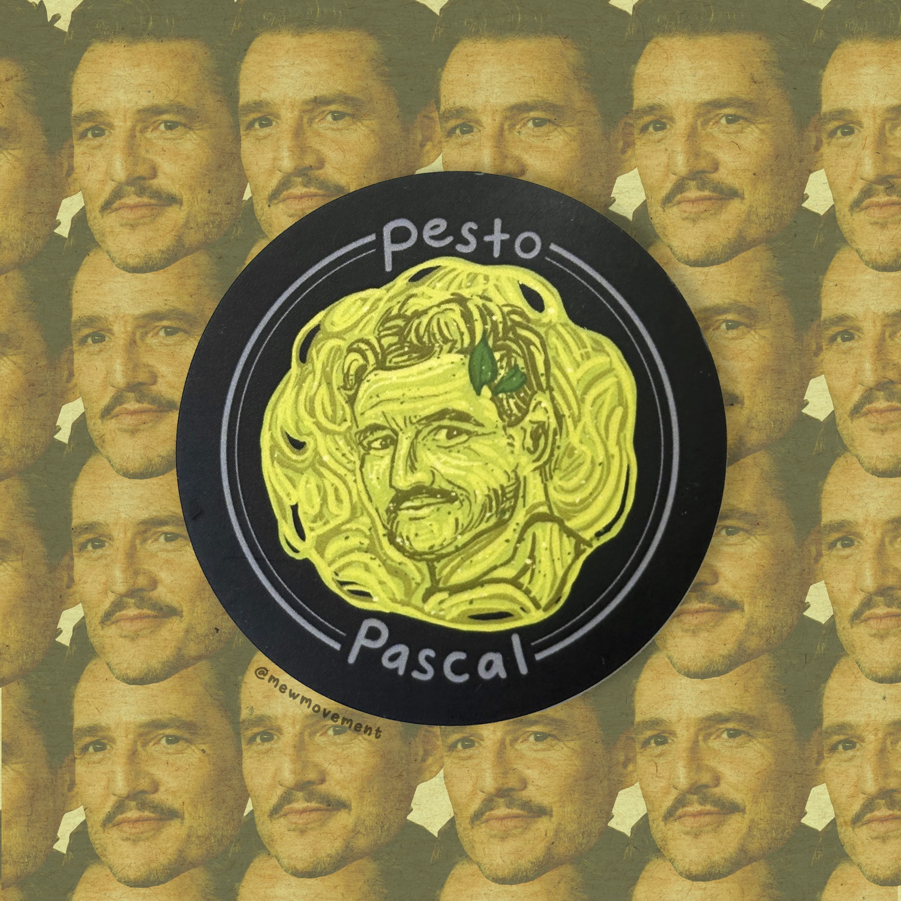 Pesto Pascal Sticker