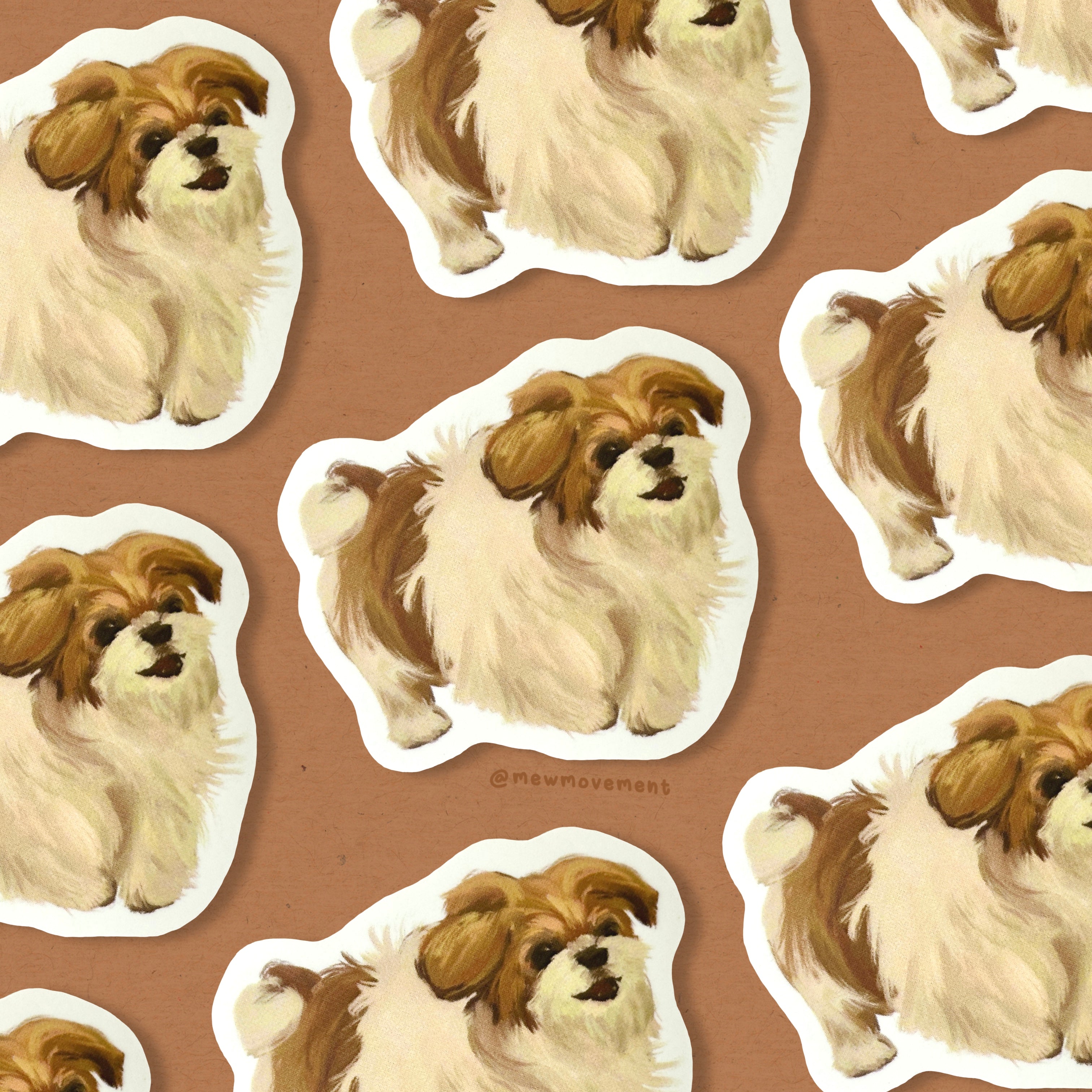 Jiggy Leaping Sticker