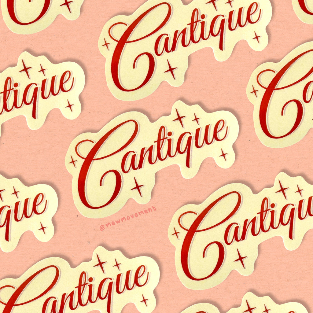 Cantique Sticker