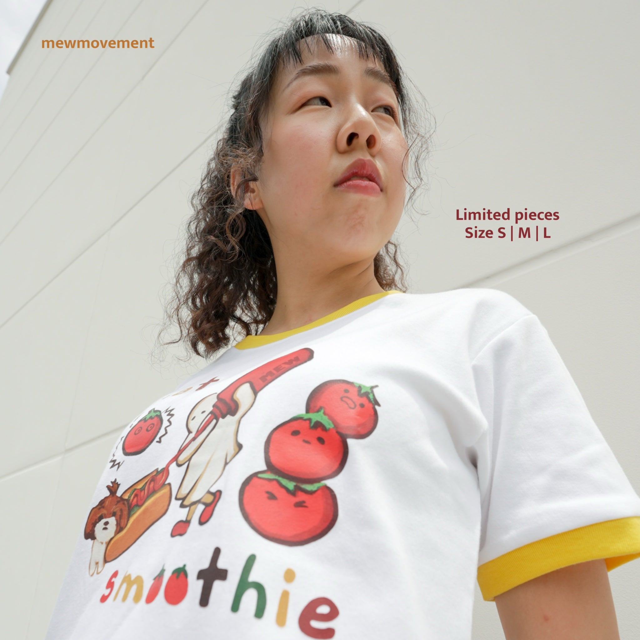 Tomato Smoothie Crew Neck T-Shirt