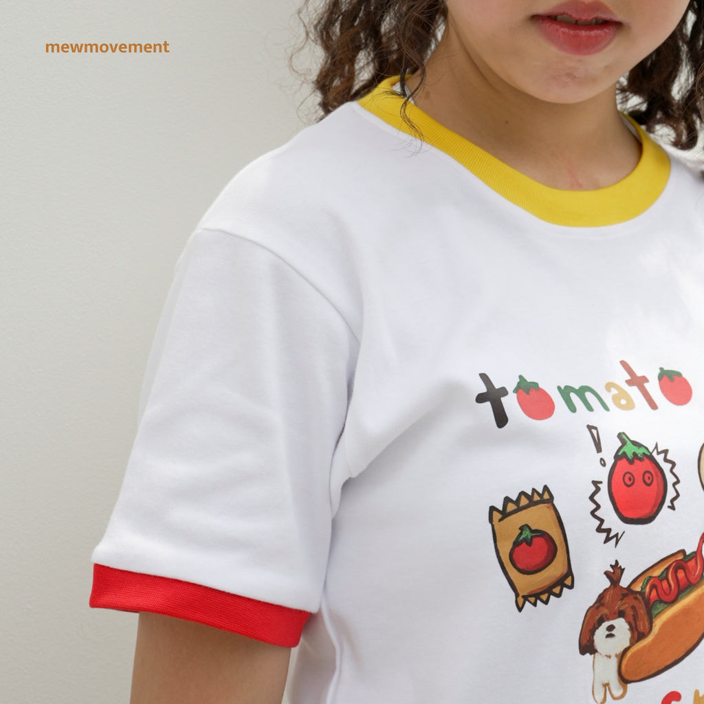Tomato Smoothie Crew Neck T-Shirt