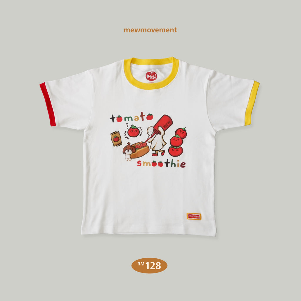 Tomato Smoothie Crew Neck T-Shirt