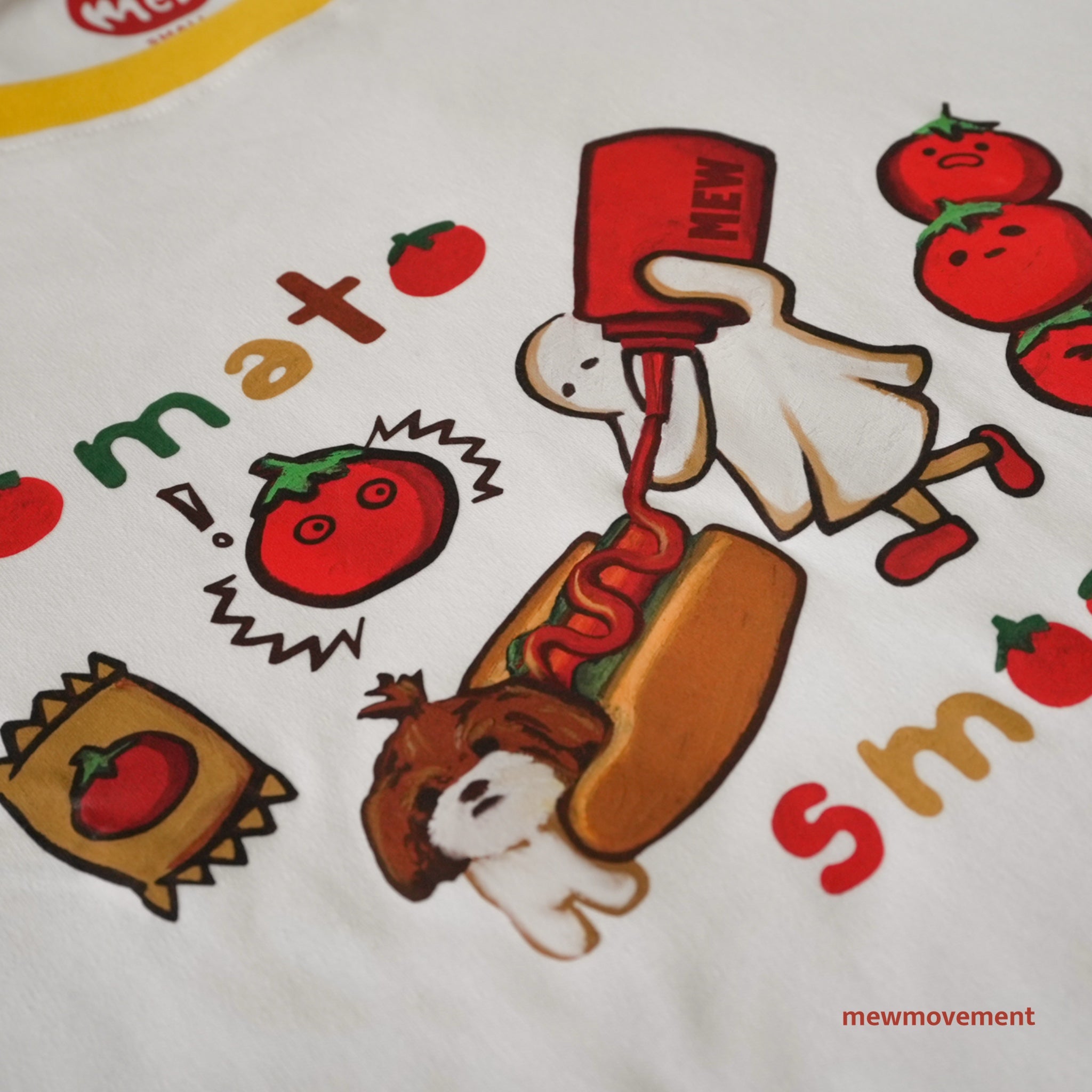 Tomato Smoothie Crew Neck T-Shirt