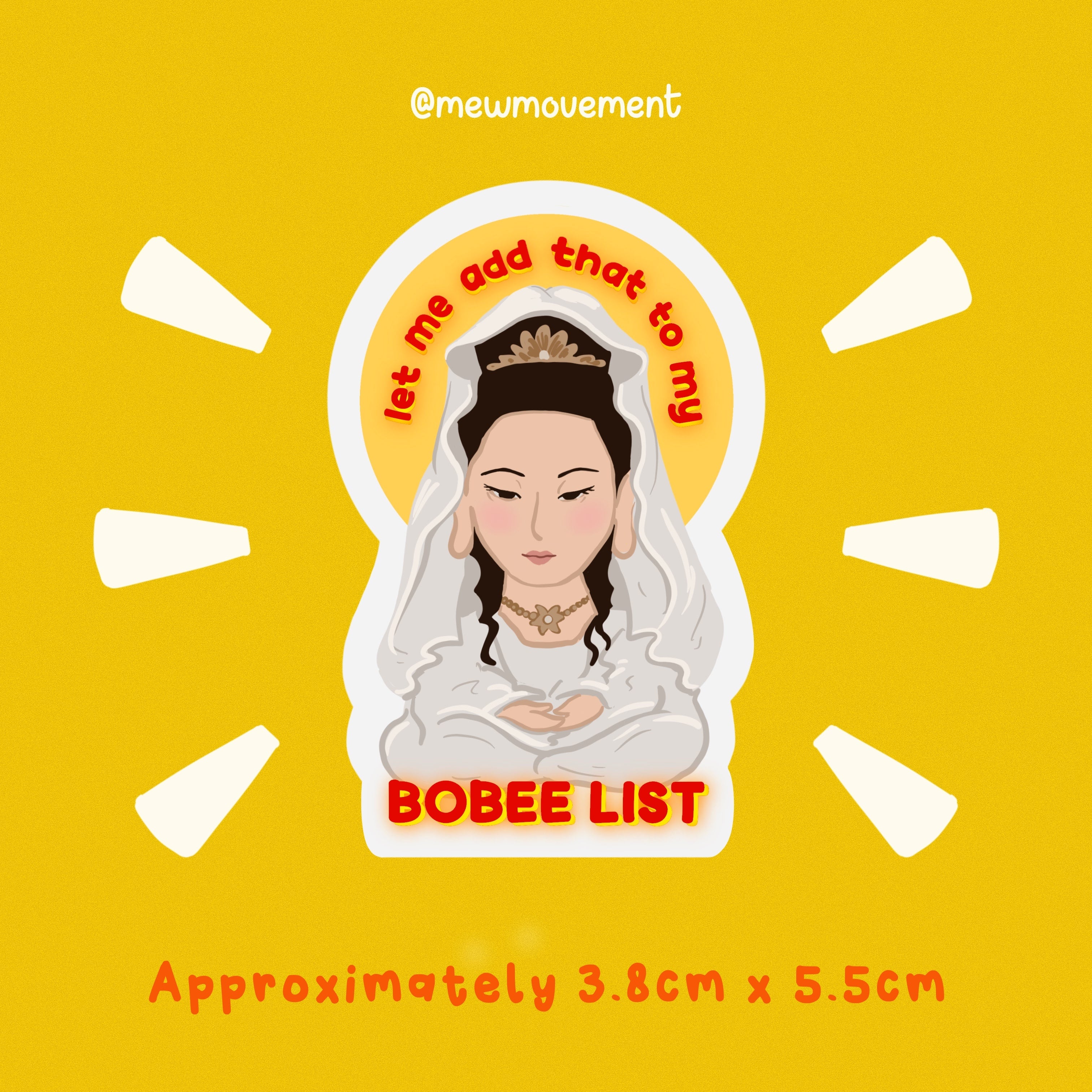 Bobee Sticker