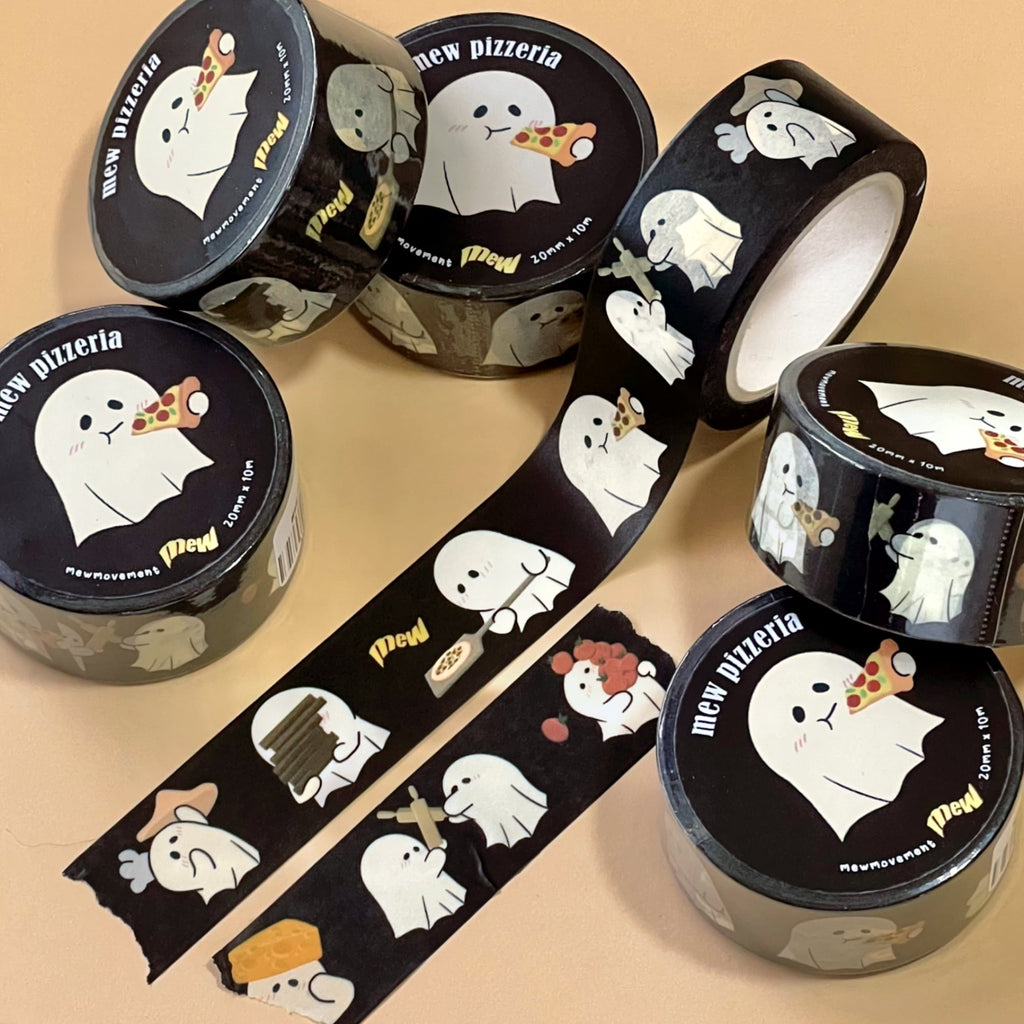 Mew Pizzeria Washi Tape