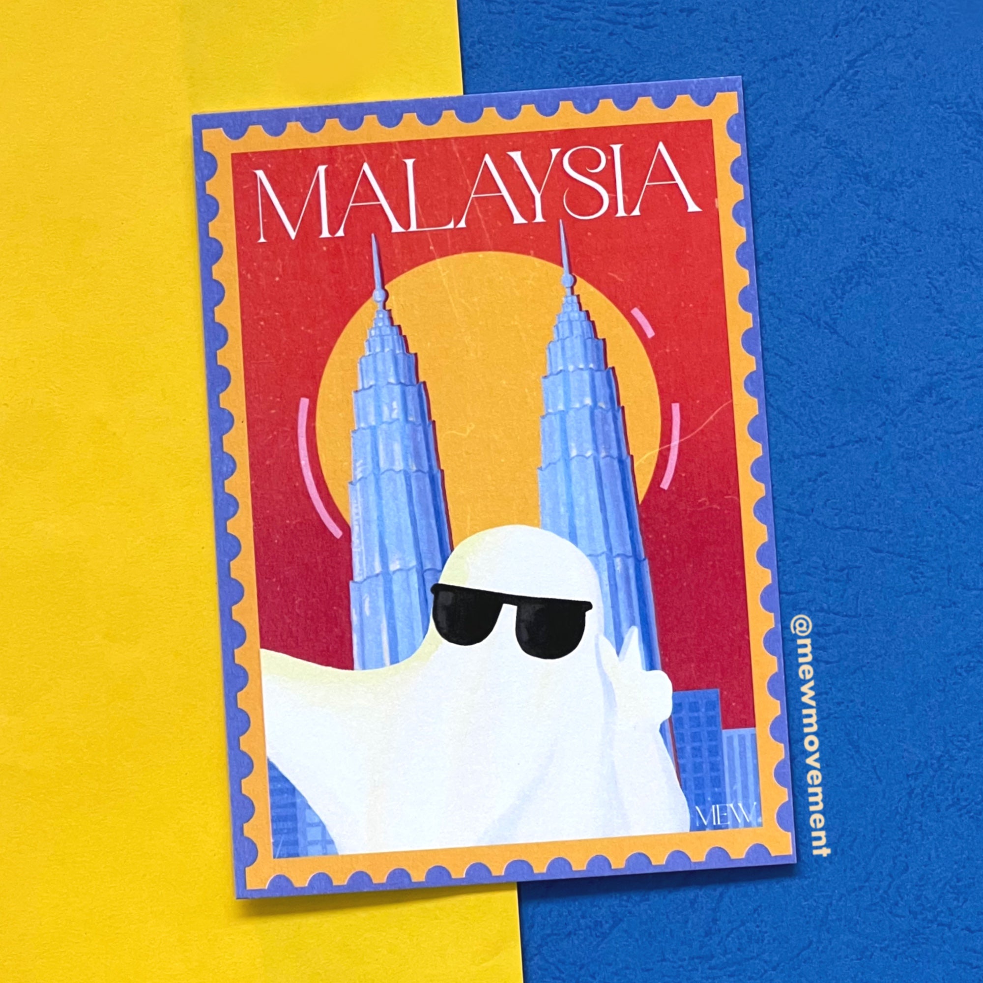 Mew Tourist Postcard