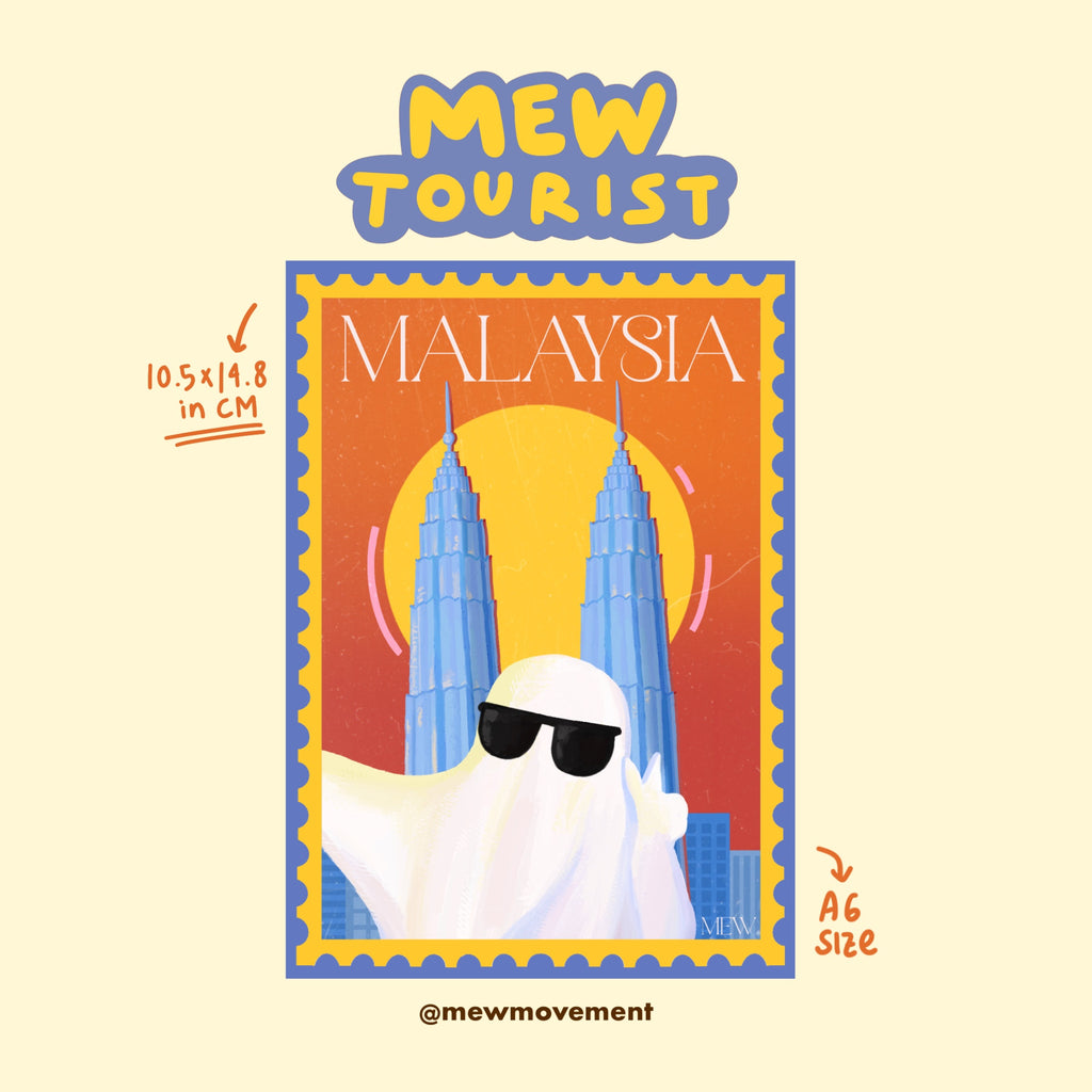 Mew Tourist Postcard