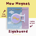 Tiny Mew Light Up Magnet