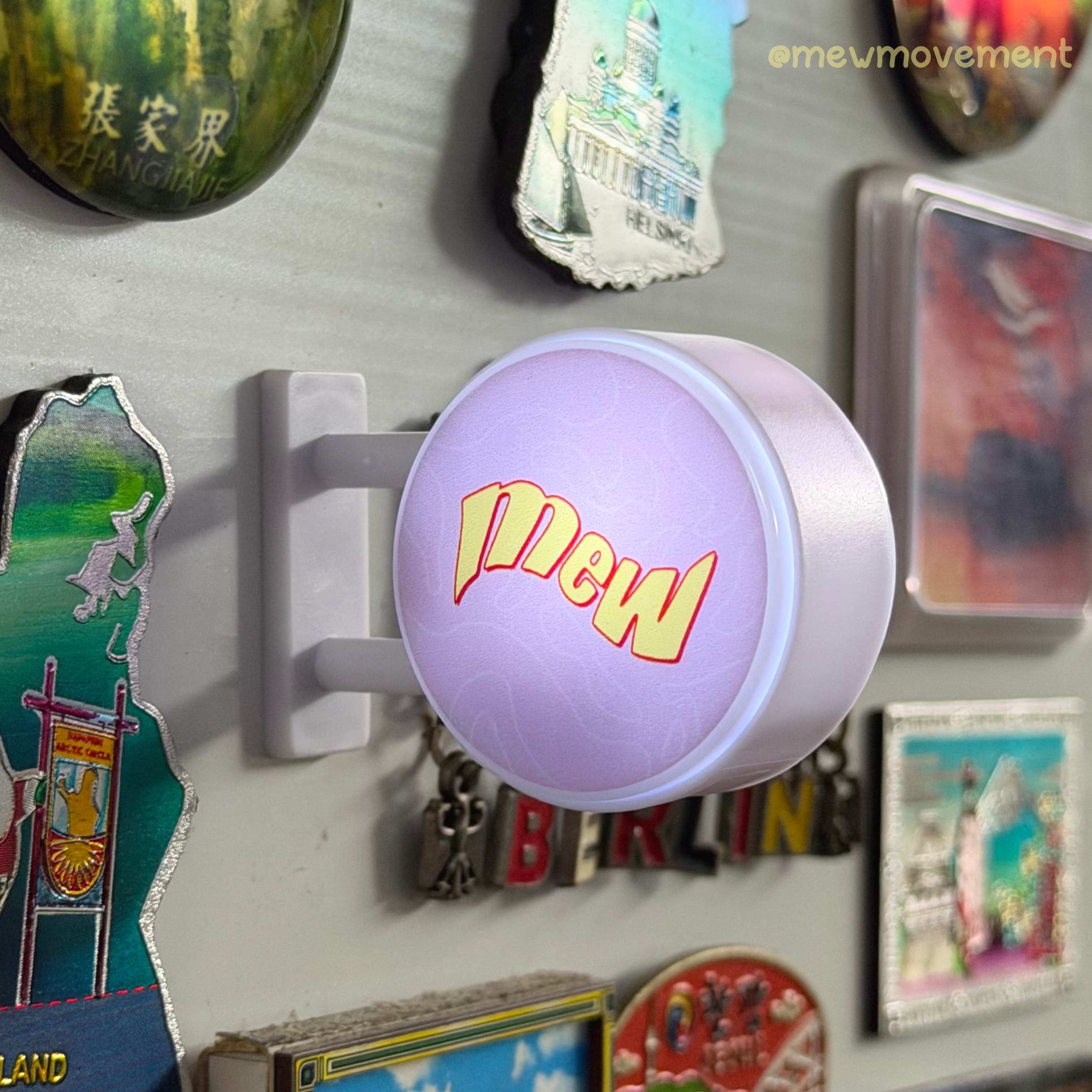 Tiny Mew Light Up Magnet