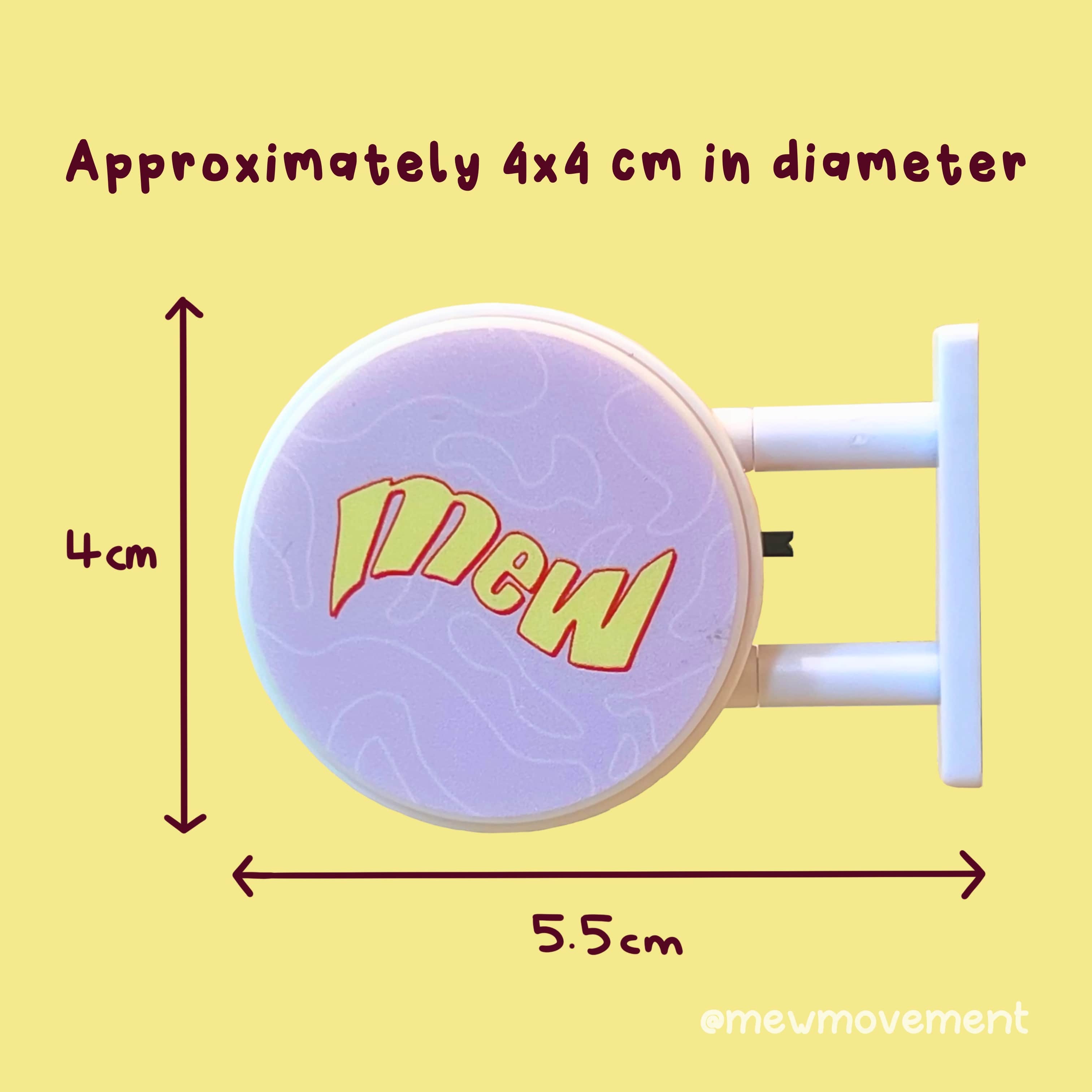Tiny Mew Light Up Magnet