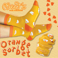 Orange Sorbet Cotton Socks