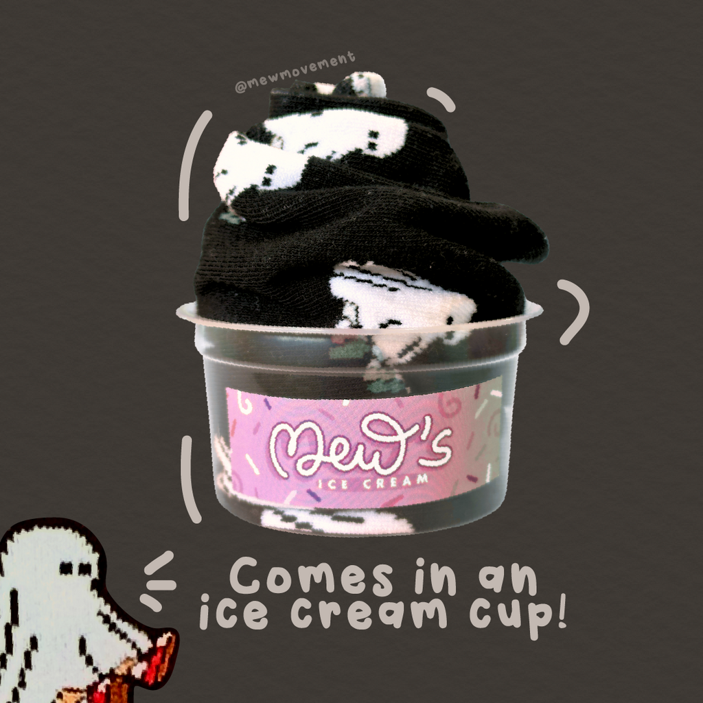 Cookies And Cream Cotton Socks
