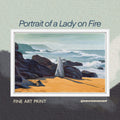 Portrait Of A Lady On Fire Fine Art Print
