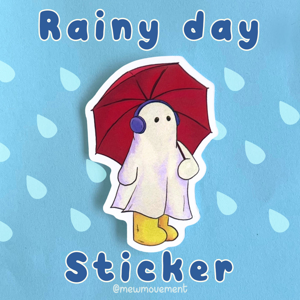 Rainy Day Sticker
