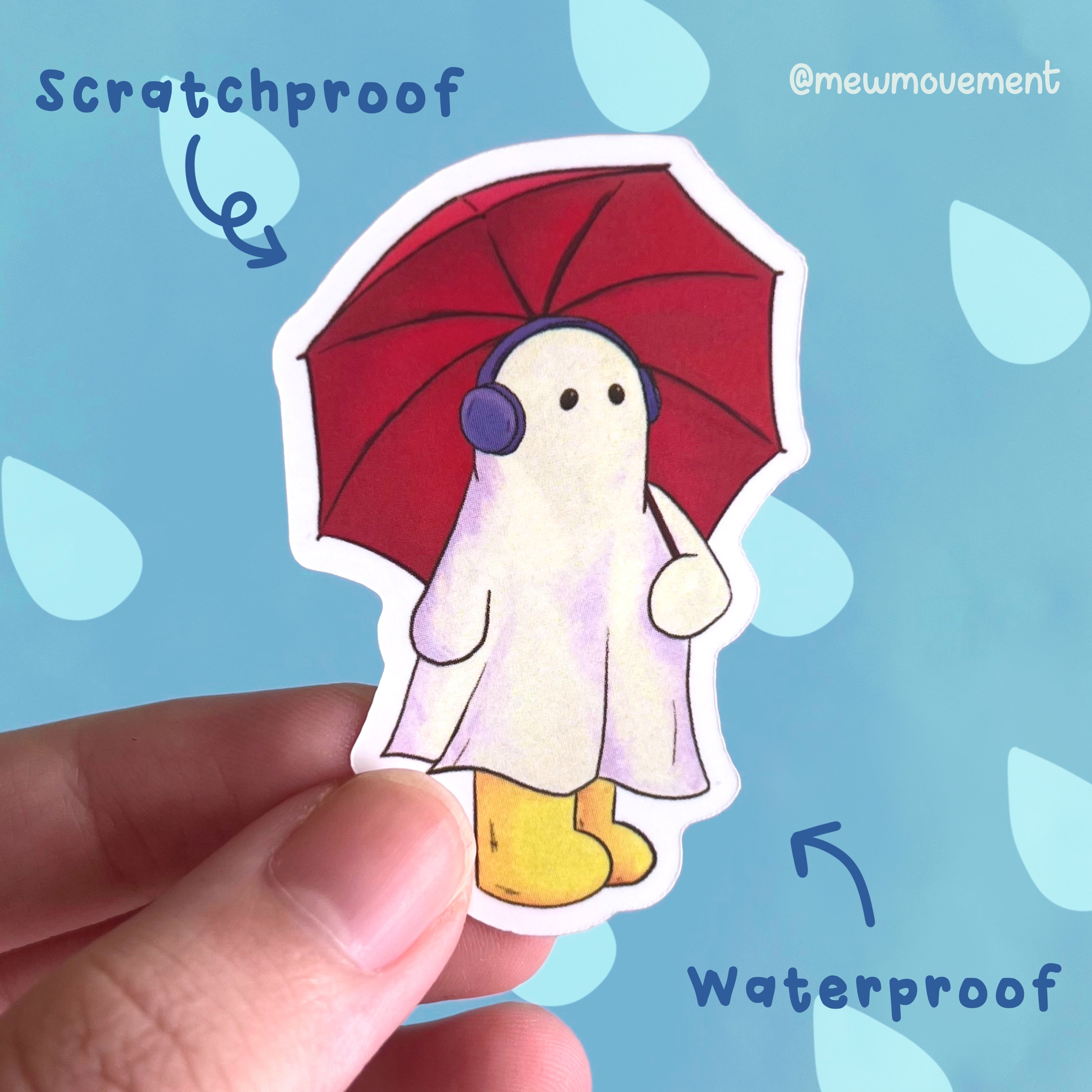 Rainy Day Sticker