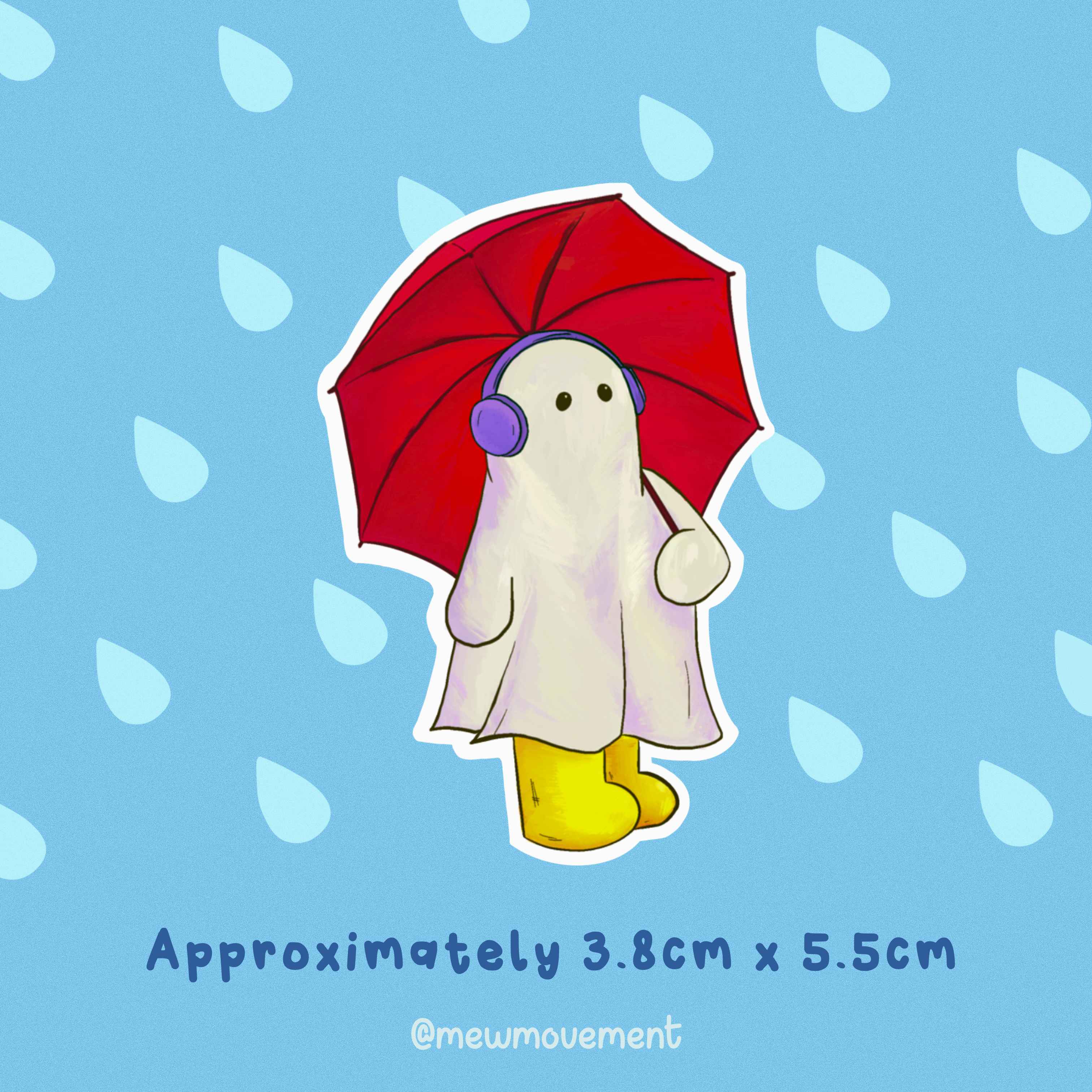 Rainy Day Sticker