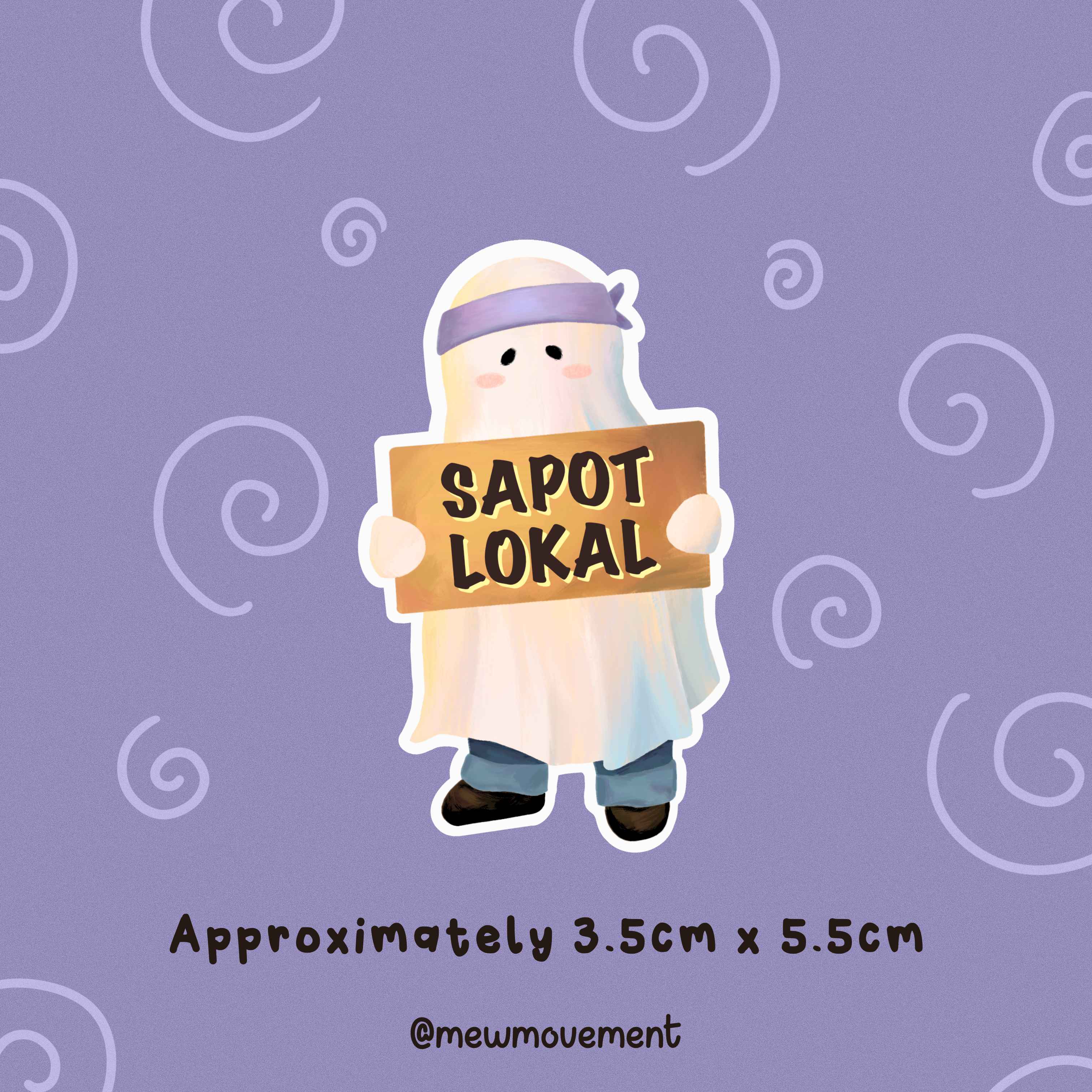 Sapot Lokal Sticker