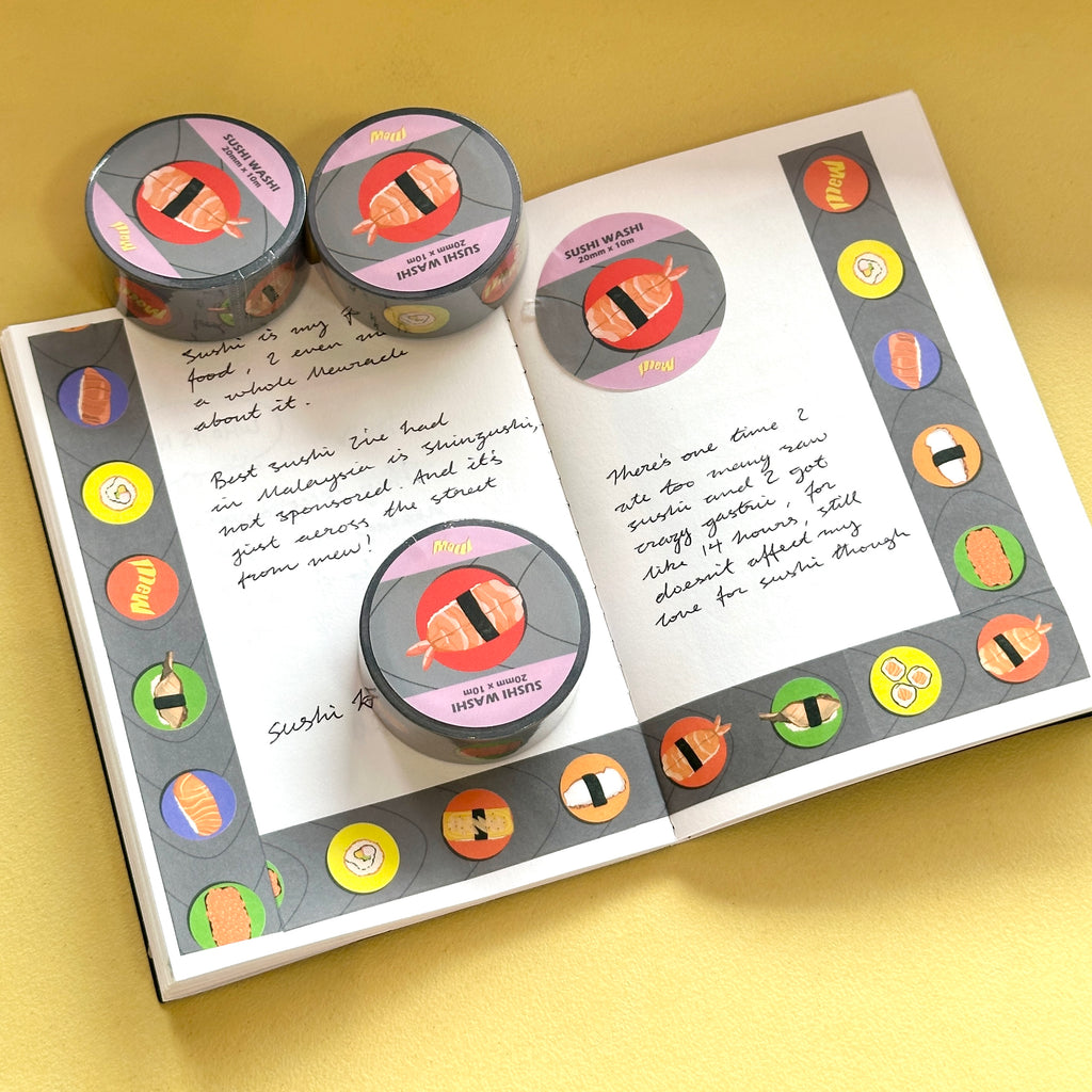 Sushi Washi Tape