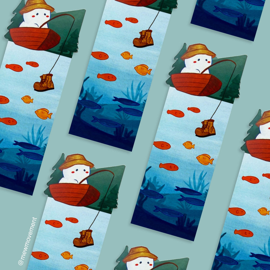 Fishing Bookmark