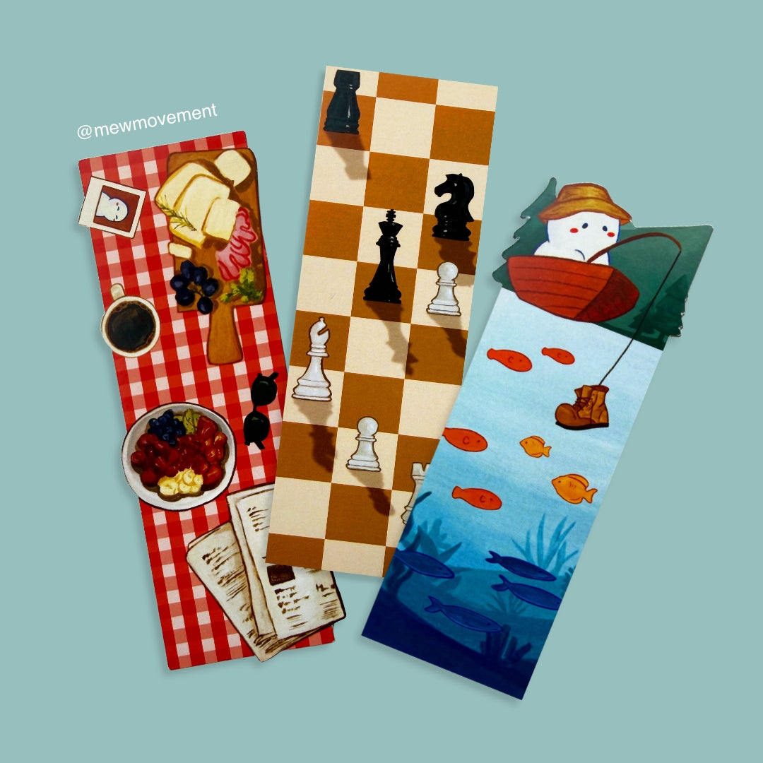 Fishing Bookmark