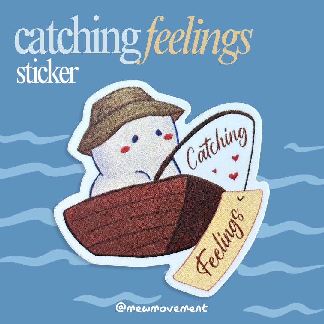 Catching Feelings Sticker
