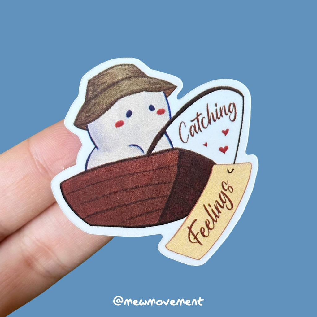 Catching Feelings Sticker