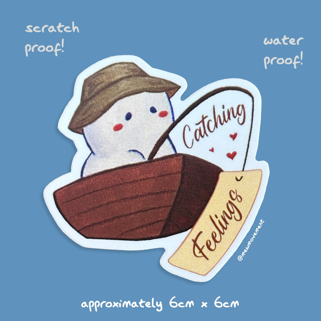 Catching Feelings Sticker