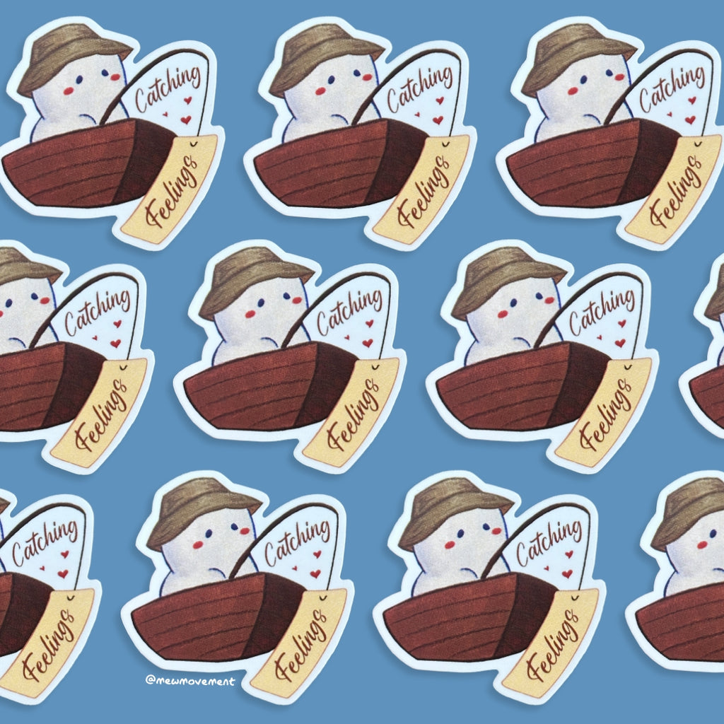Catching Feelings Sticker